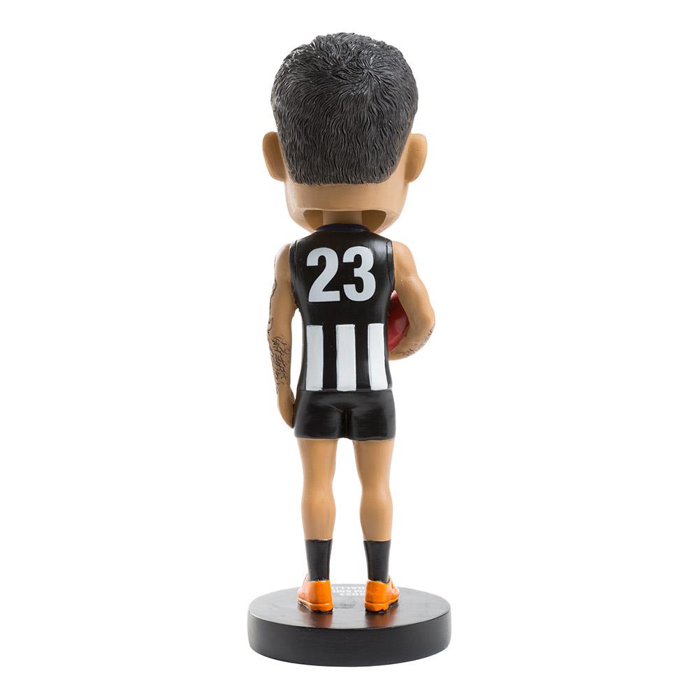 Collingwood Magpies Bobby Hill 2023 Norm Smith Bobblehead - AFL Collectible for Fans & Sports Memorabilia Enthusiasts