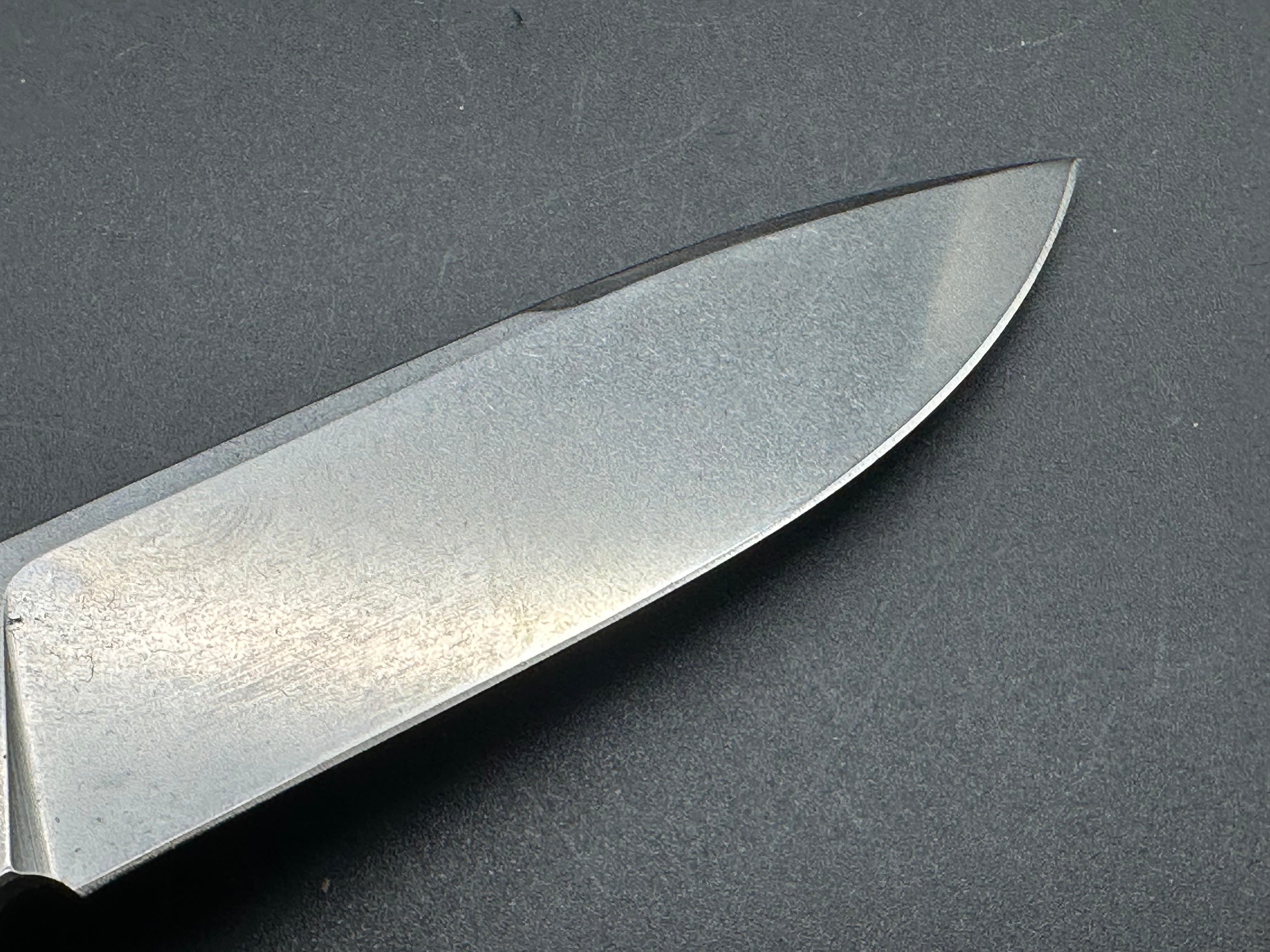 BEGLEITER XL Button Lock Flipper Knife - 154CM Steel Plain Edge, Dyed Red Micarta Handle - EDC, Outdoor, Camping & Tactical Use