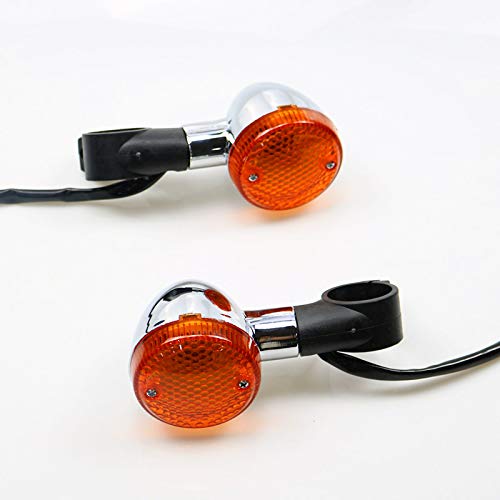 Honda STEED VLX 400 600 Shadow 400 750 VTX Front Turn Signal Indicator Light - Replacement LED Bulbs for Motorcycle Safety & Customization - Perfect for Night Riding & DIY Upgrades