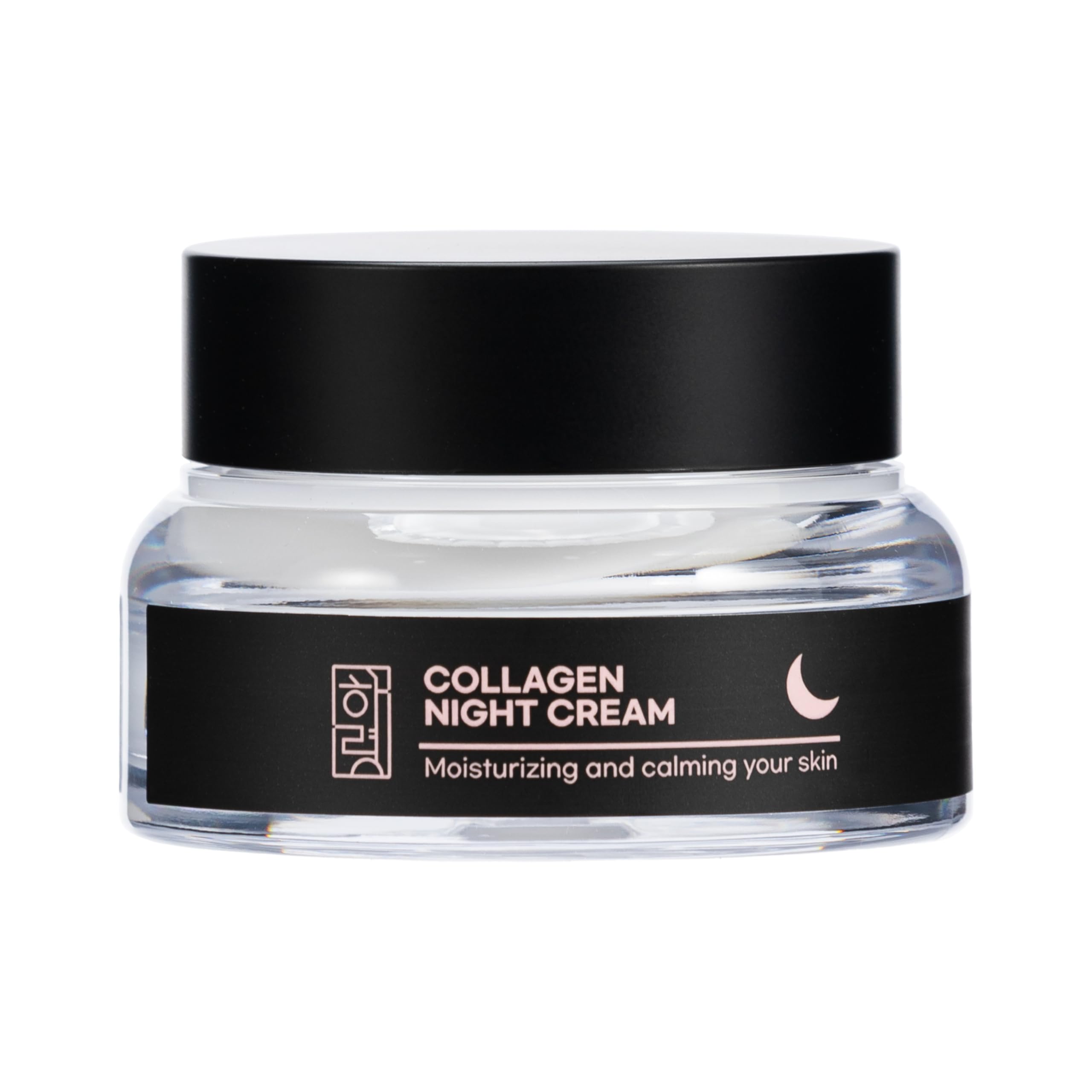 Haryeong Collagen Night Cream for Face - Anti-Aging, Moisturizing & Firming - Best for Dry Skin, Wrinkles & Fine Lines - Perfect for Nighttime Skincare Routine