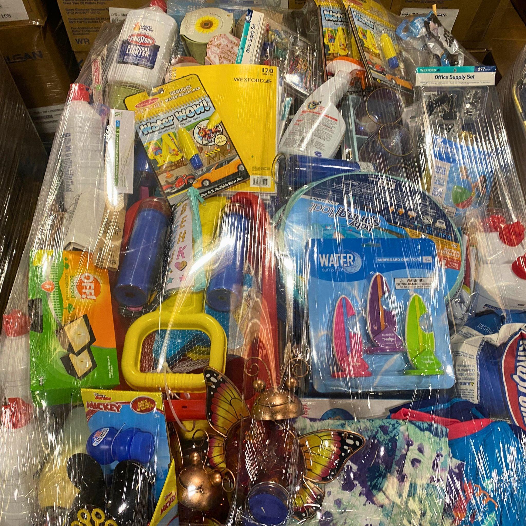 P2008 WLGR General Merchandise Seasonal Items - Bulk Wholesale Lot (Unmanifested) - Perfect for Resale, Flea Markets & Storage Auctions