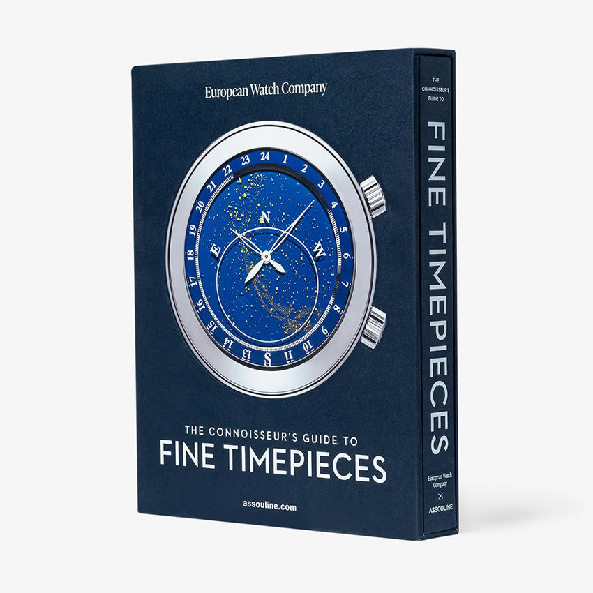 Assouline The Connoisseur's Guide To Fine Timepieces: European Watch Company - Luxury Watch Book for Collectors & Enthusiasts | Perfect Gift for Watch Lovers & Stylish Home Decor