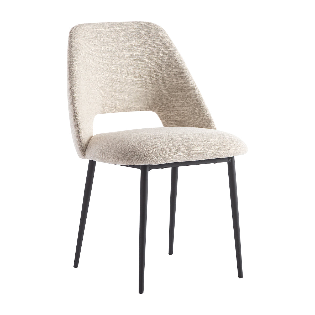 Belmont Fabric Dining Chair - Comfortable Modern Upholstered Seat for Kitchen, Dining Room & Office - Home & Restaurant Furniture