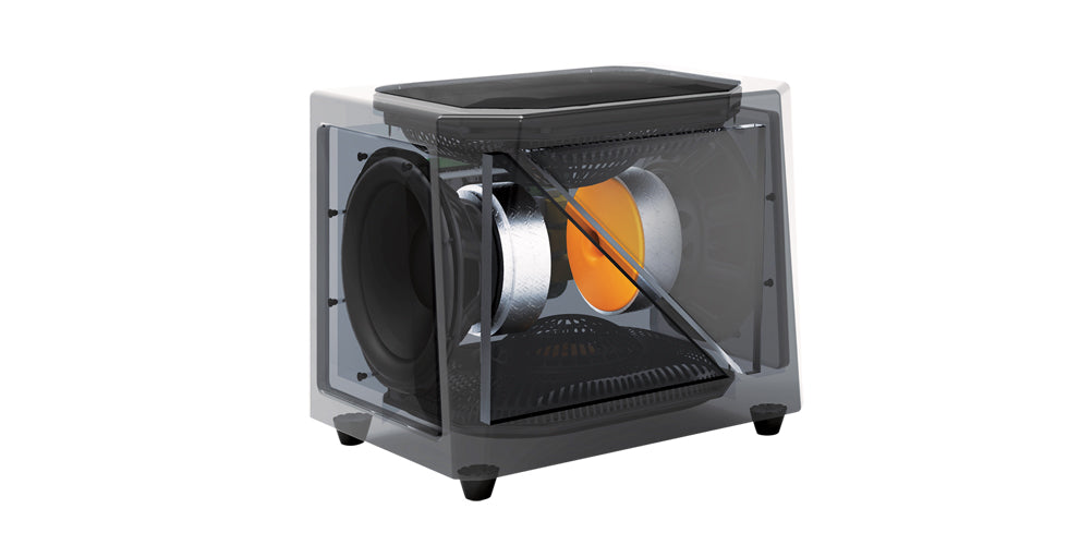 GoldenEar SuperSub XXL 1600 Watt Dual Plane Inertially Balanced Subwoofer - Premium Home Theater & Music Audio System for Movie Nights & Party Entertainment