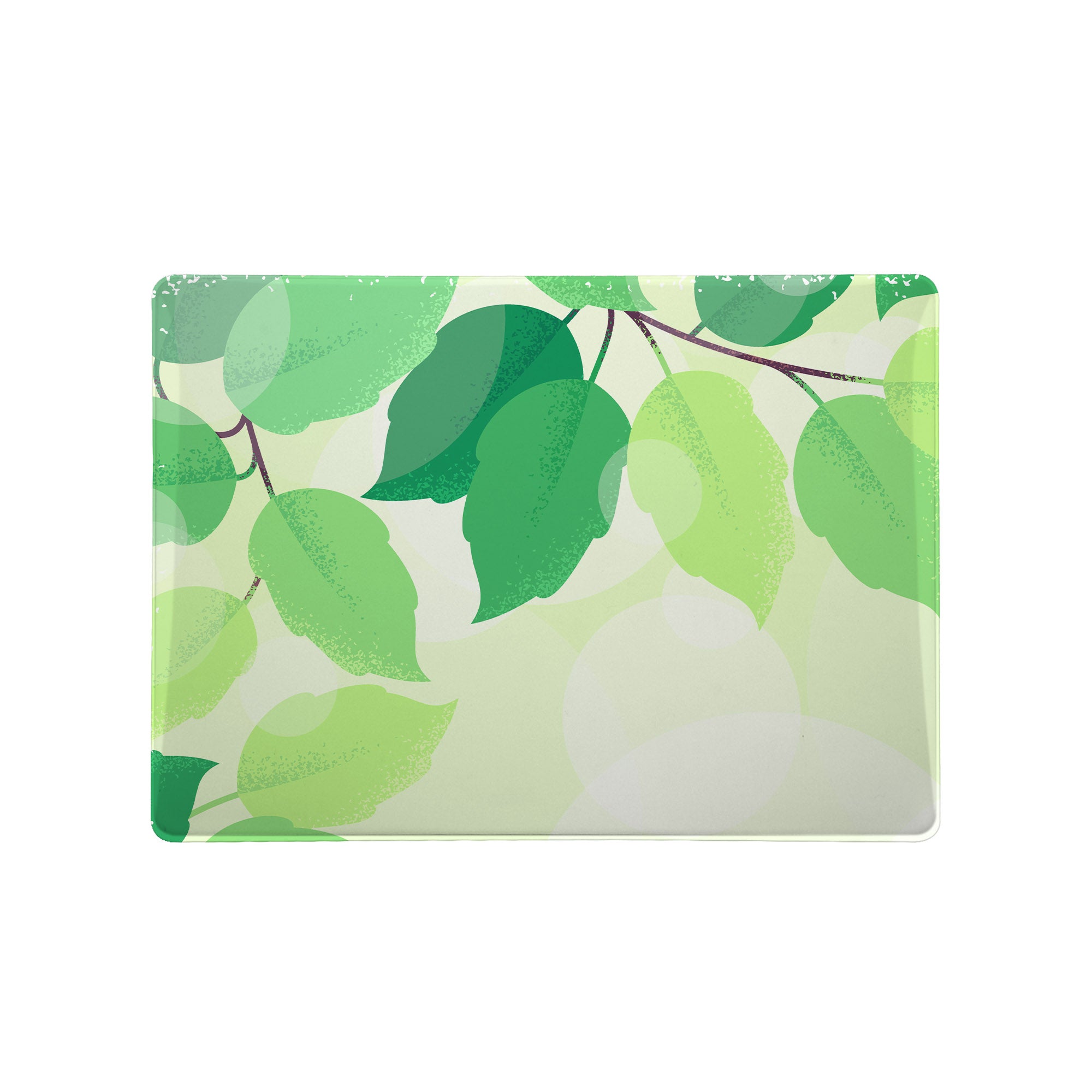 Premium Green Leaves Pattern Surface Laptop Case - Slim Protective Cover for Microsoft Surface Laptop (1-5) | Perfect for Work, Travel & School Accessories
