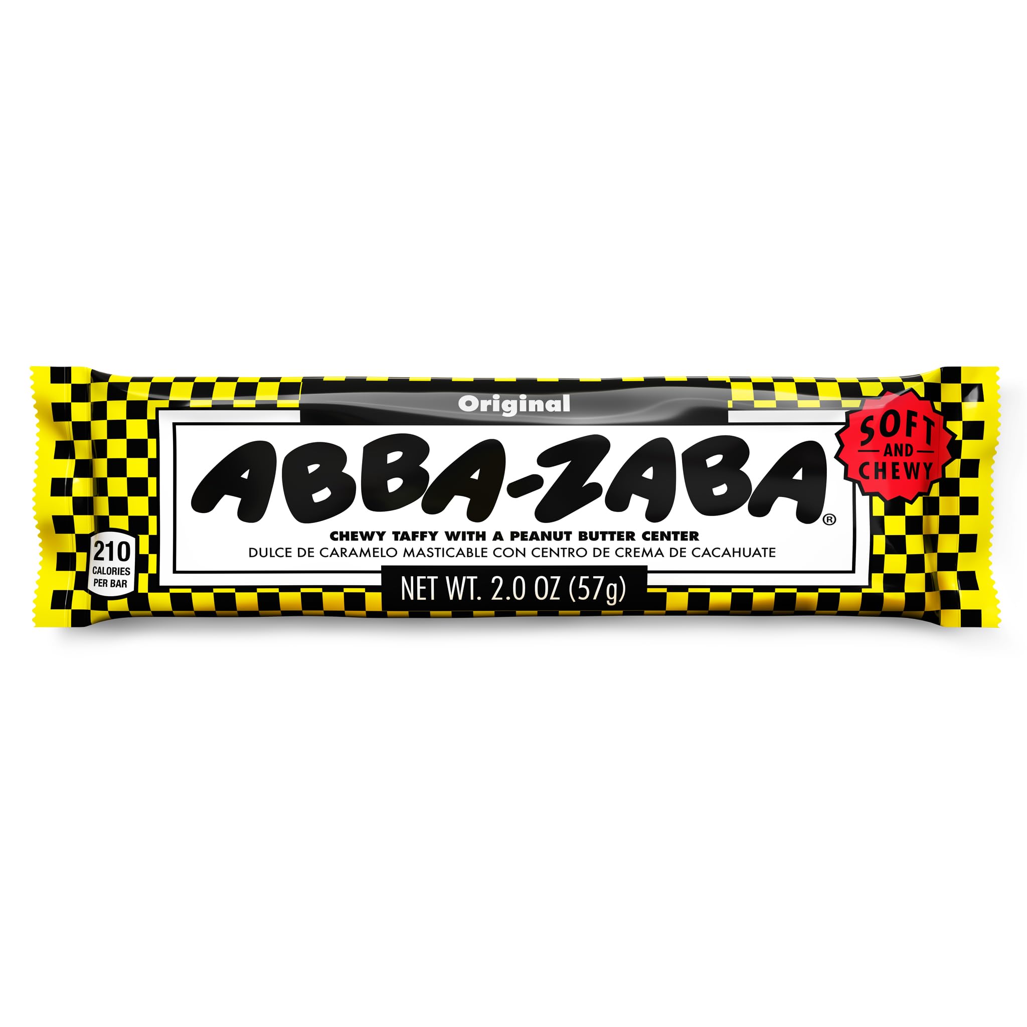 ABBA-ZABA Candy Bars 24-Pack (1.8oz) for Parties & Gifts