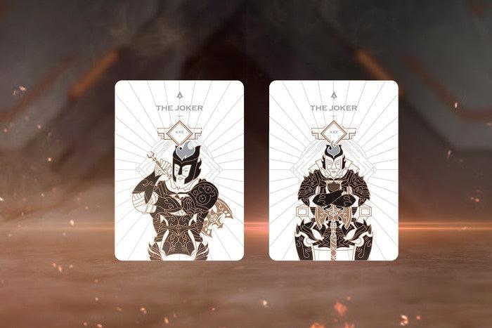 Premium Axe-Themed Playing Cards Set - 52 Poker Cards with Unique Designs for Magic Tricks, Poker Games & Collectors | Perfect for Parties, Game Nights & Gifts