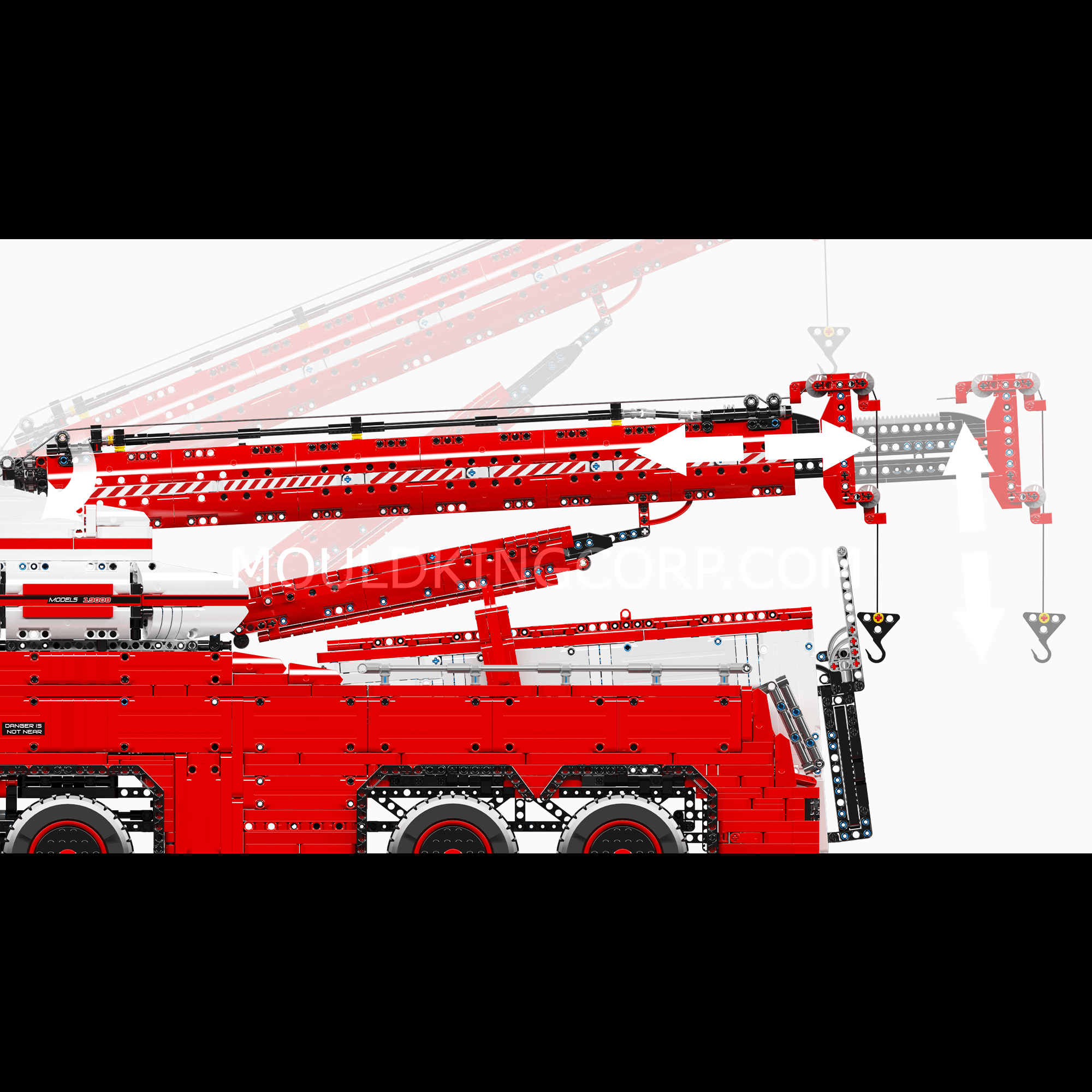 Mould King 19008S Ultimate Remote Control Tow Truck Building Blocks Set - 10,966 Pieces STEM Toy for Kids & Adults | Construction Vehicle Model for Play, Display & Collector's Showcase