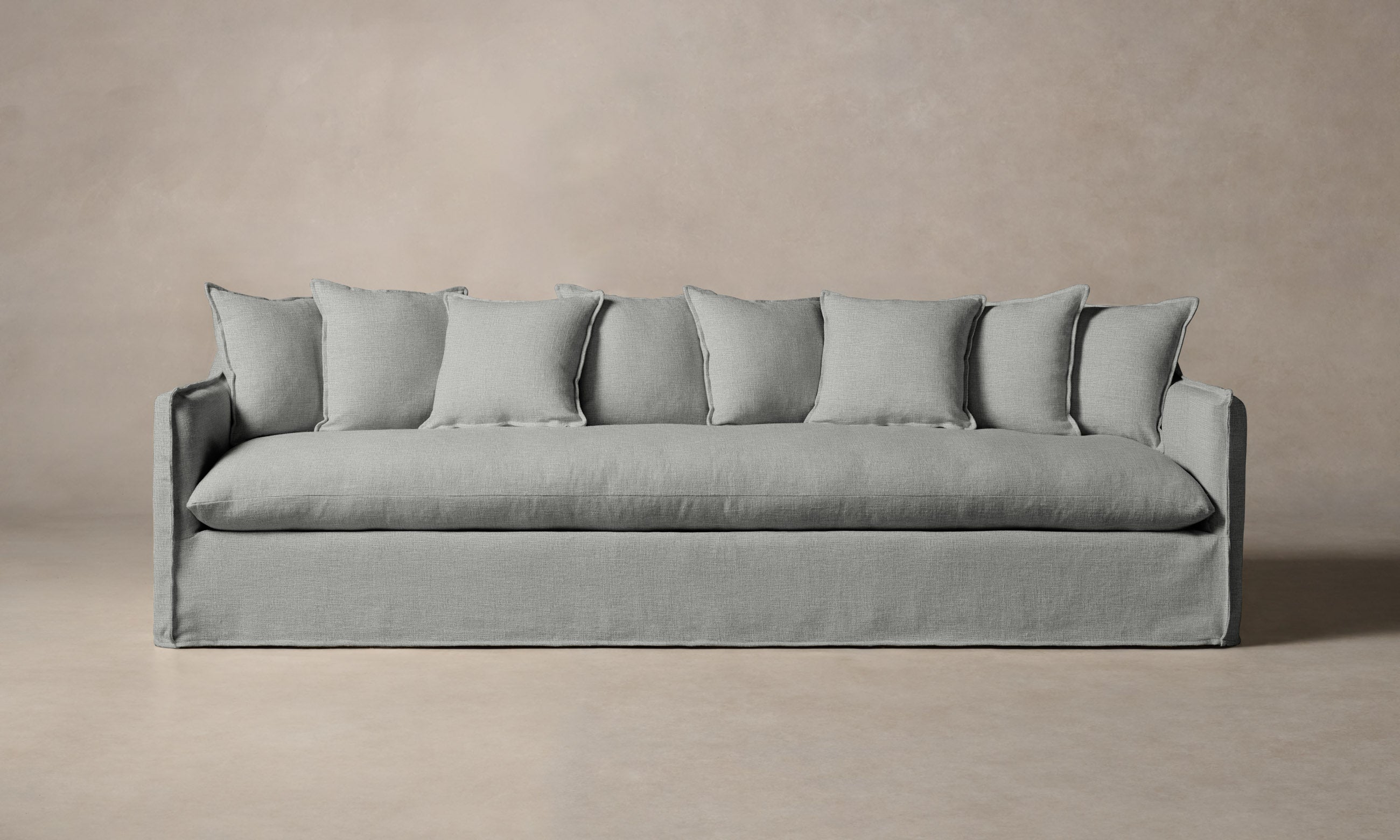 Premium Performance Woven Chenille Rain-Resistant Outdoor Sofa - The Dune Collection | Perfect for Patio, Garden & Poolside Relaxation