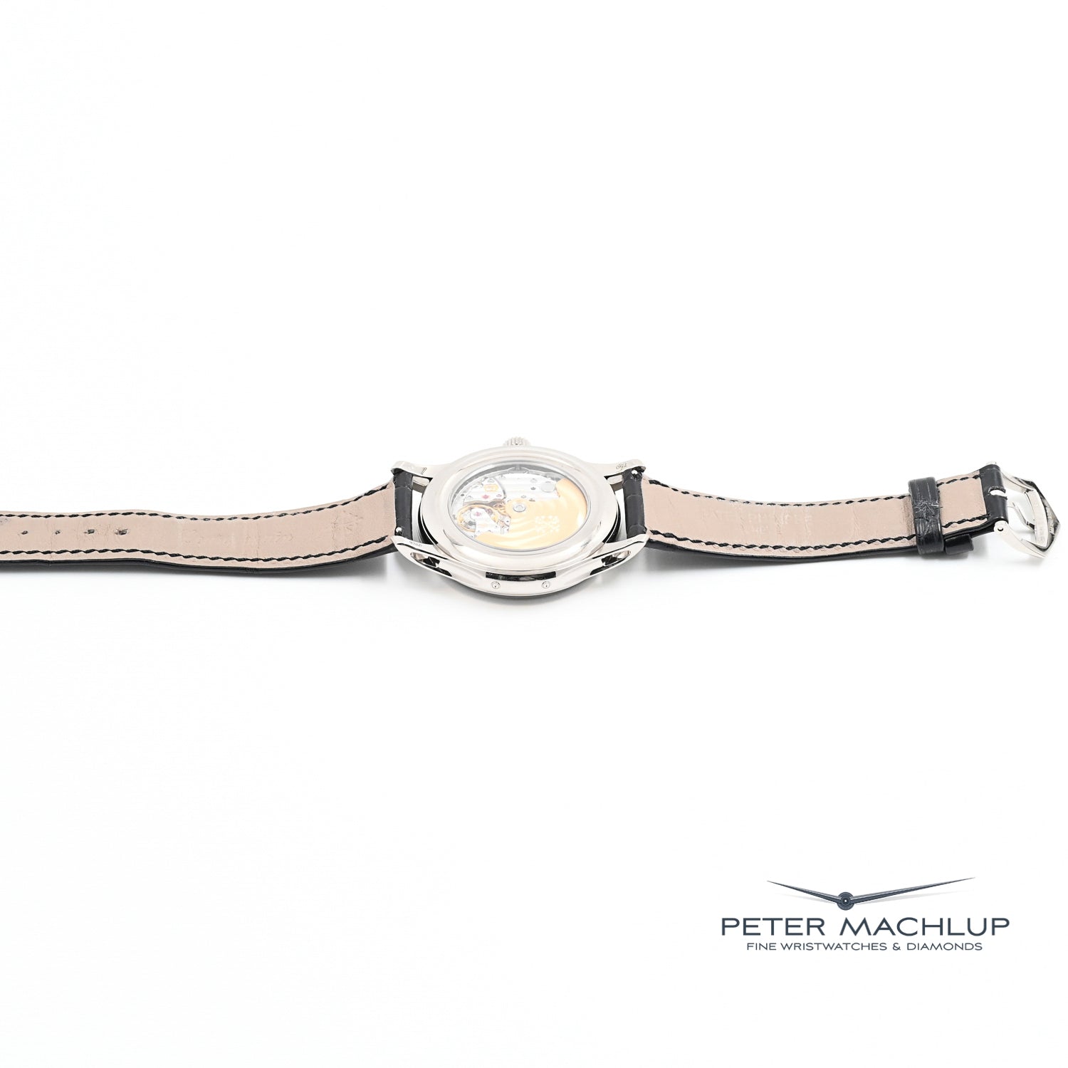 Patek Philippe Annual Calendar Moonphase Watch - Luxury Automatic Men's Timepiece with Date & Moon Phase Display - Perfect for Business, Formal Events & Collectors