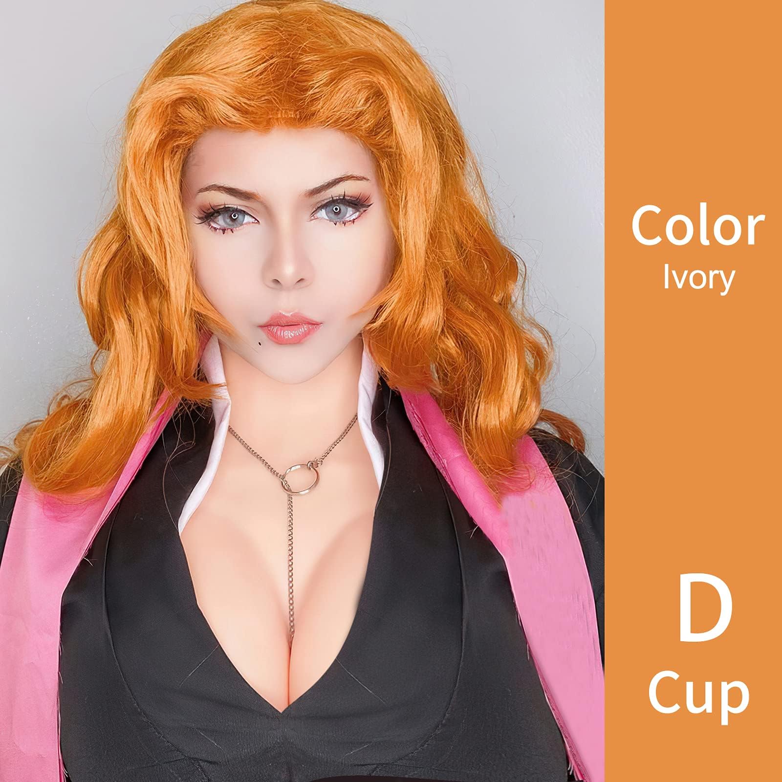 Premium Silicone Breastplate - Realistic Fake Boobs for Crossdressing, Cosplay & Drag Shows - Comfortable & Natural-Looking Breast Forms for Costumes & Performances