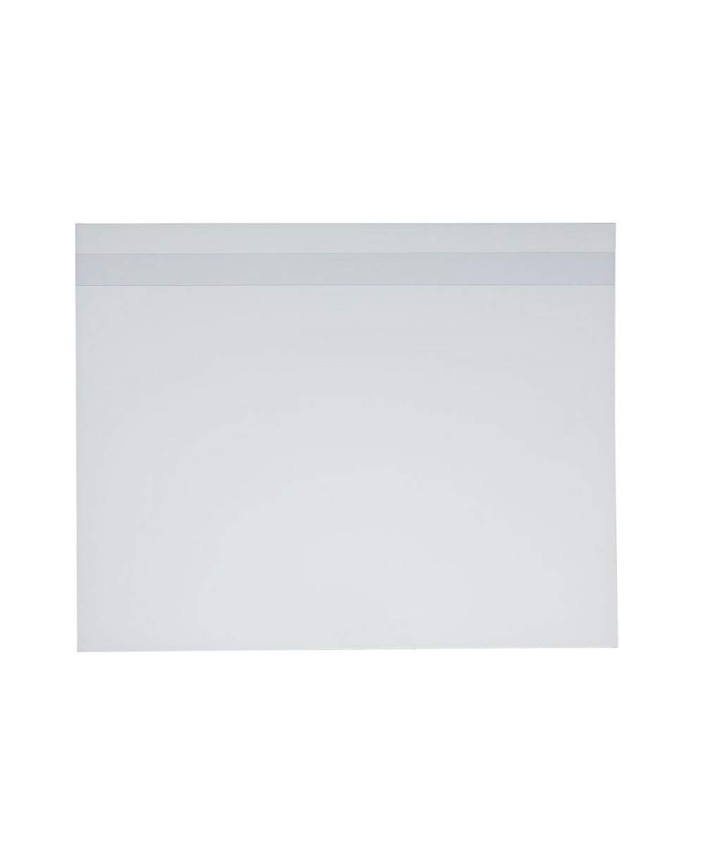 Clear Acrylic Peel and Stick Sign Holder - No Drilling Required - Perfect for Retail Displays, Office Signs, and Menu Boards - SOURCEONE.ORG