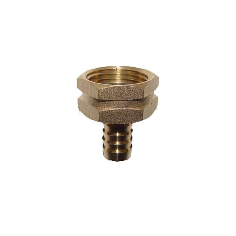 Beesley International 3/8 x 3/4 Inch Swivel Hose Barb Fitting - High-Quality Brass Connector for Air, Water, and Fuel Lines - Perfect for Plumbing, Hydraulic Systems, and Industrial Applications