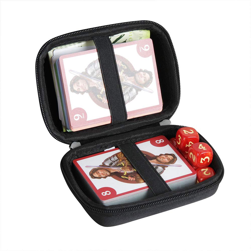 Hermitshell Hard Travel Case for Dragonwood Board Game - Protective Storage for Dice & Daring Adventure Game (Cards Not Included) | Perfect for Family Game Nights & Travel