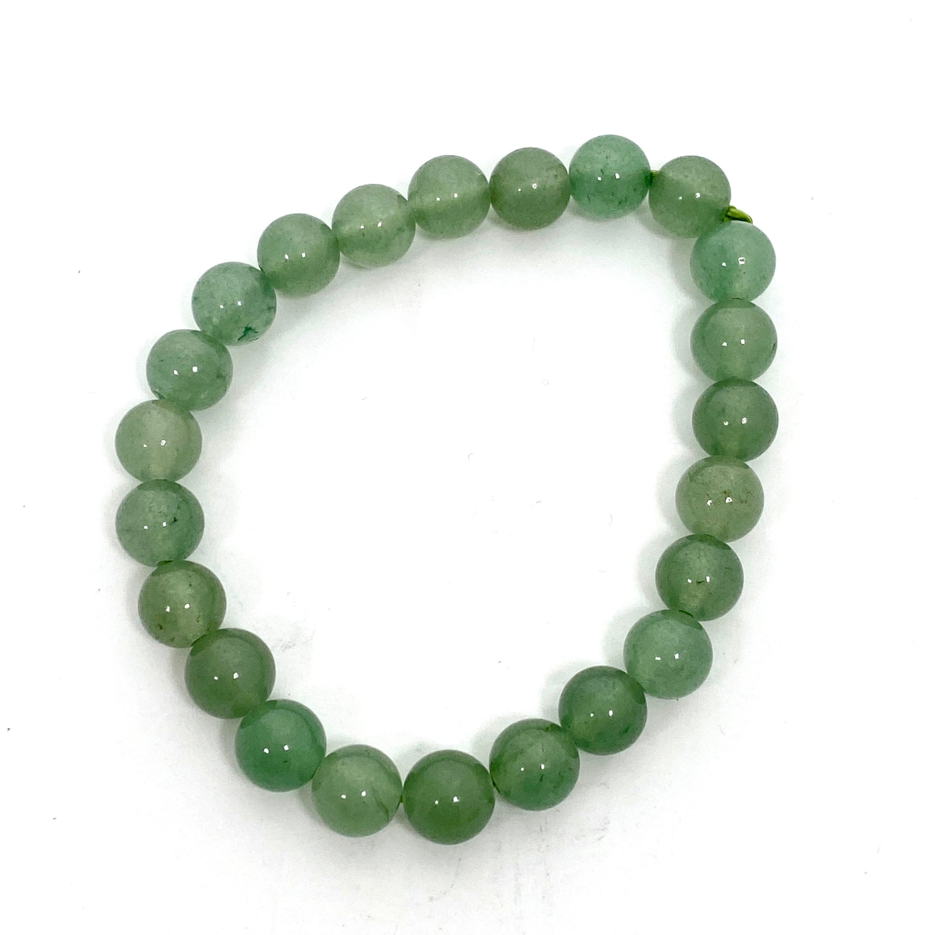 Green Aventurine Healing Stone Bracelet for Women - Natural Gemstone Jewelry for Positive Energy & Good Luck - Perfect for Meditation, Yoga & Spiritual Wellness