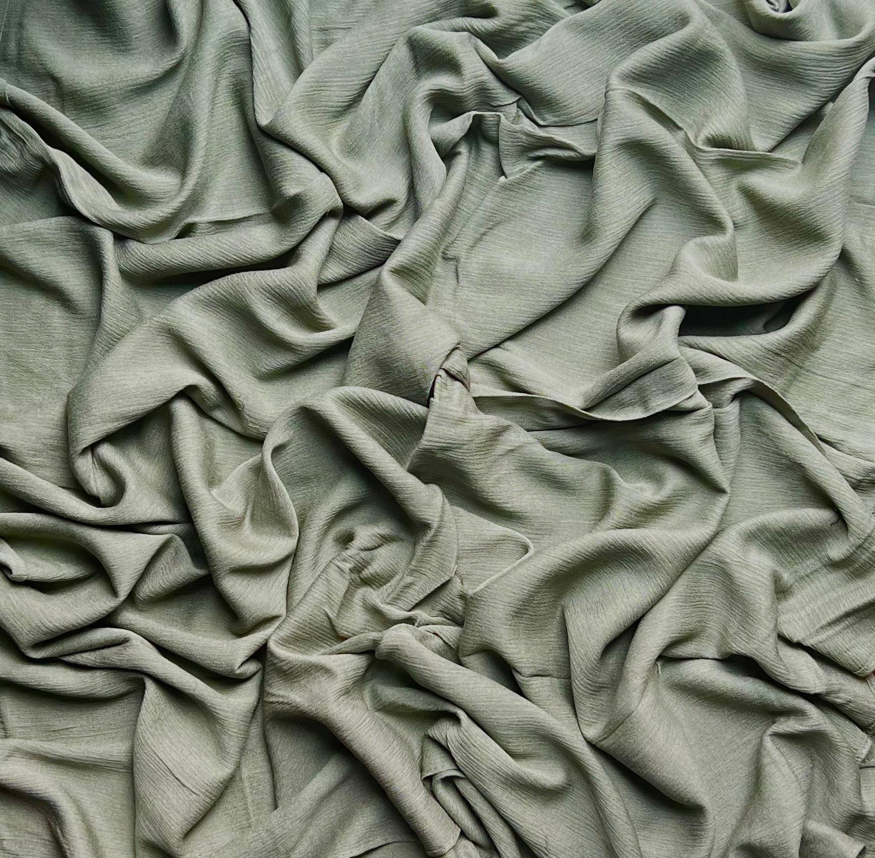 Rayon Hijab Scarf - Soft & Breathable Sage Green Head Cover for Women - Perfect for Daily Wear, Prayer, and Modest Fashion