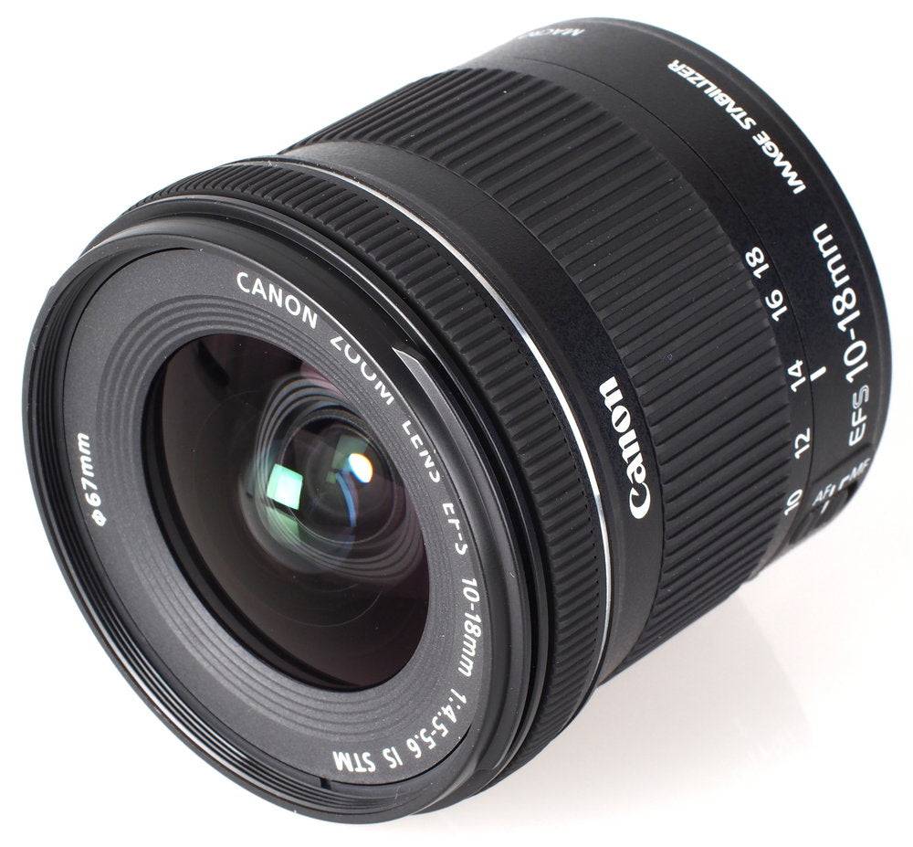 Canon EF-S 10-18mm f/4.5-5.6 IS STM Wide-Angle Zoom Lens for DSLR Cameras - Perfect for Landscape, Architecture & Travel Photography