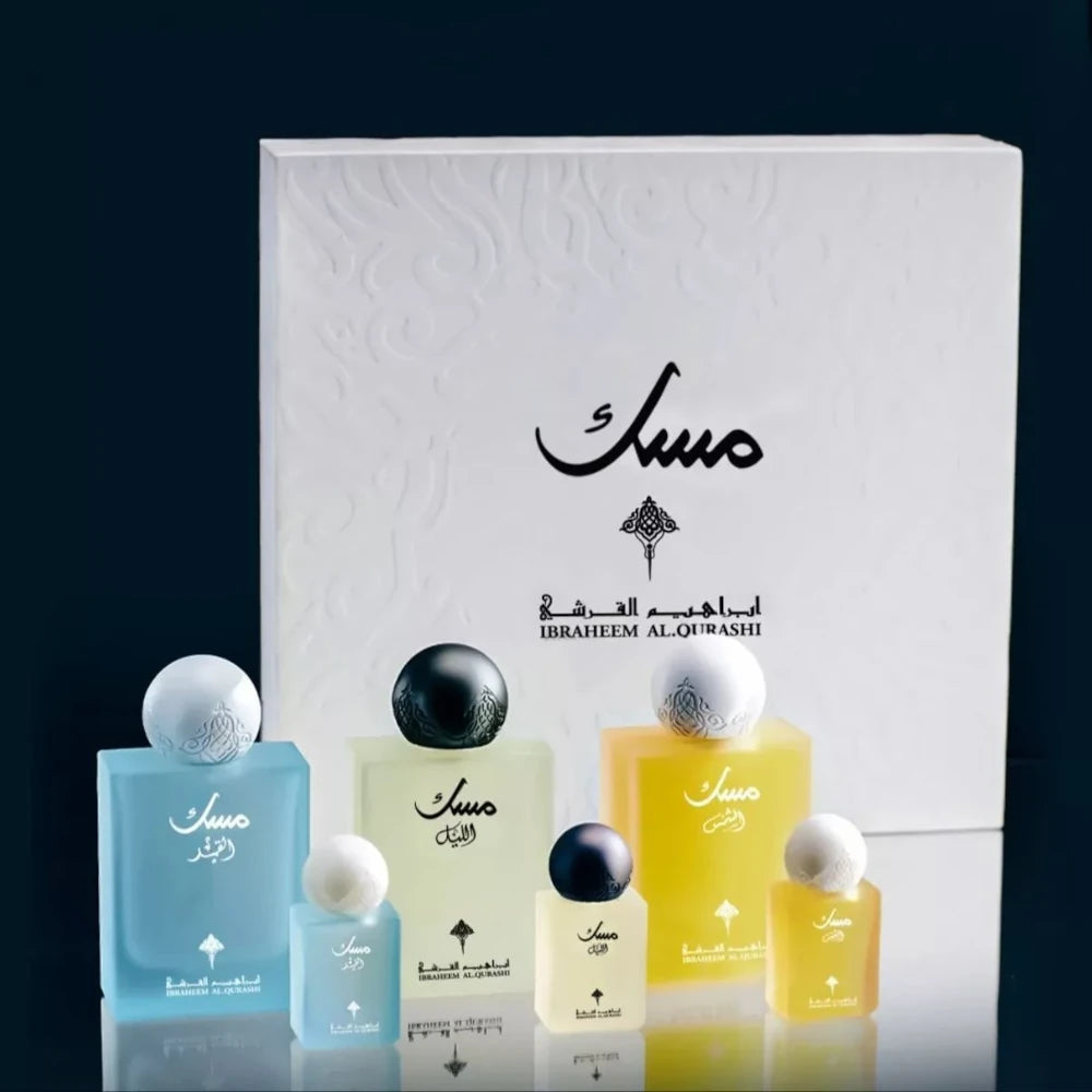 Premium 6-Piece Musk Fragrance Collection Set for Men - Long-Lasting Cologne Gift Set for Daily Wear, Date Night & Special Occasions