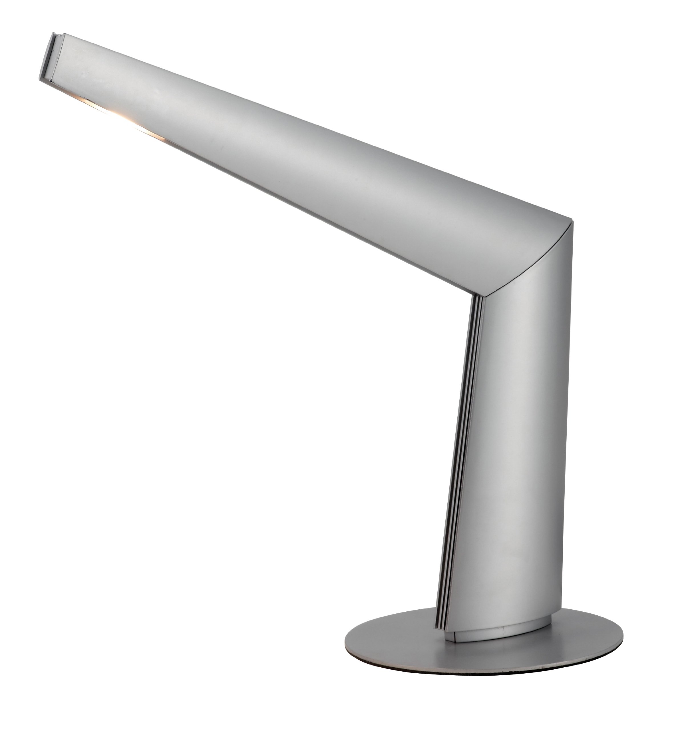 Adesso 5092-22 Sonar LED Desk Lamp with Adjustable Brightness - Modern Steel Office Desk Light for Home, Study & Workspace - Perfect for Reading, Writing & Computer Work