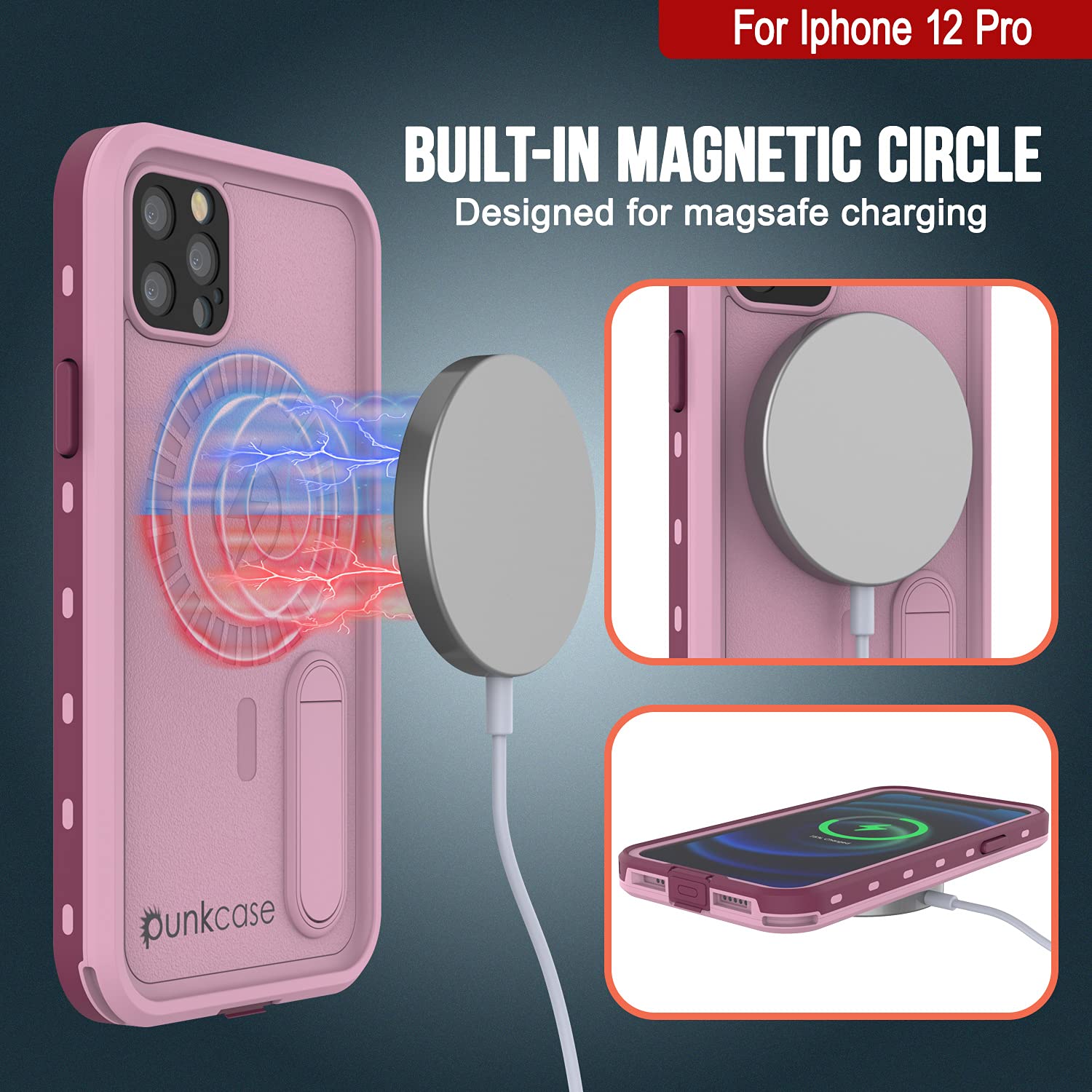 Punkcase Waterproof Case for iPhone 12 Pro (6.1