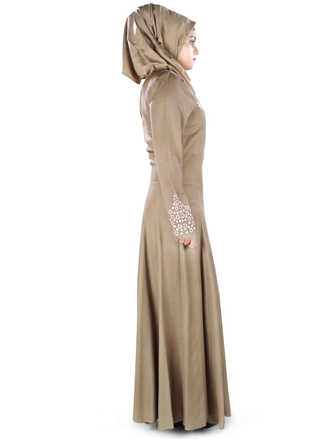Elegant Aresha Abaya Dress for Women - Modest Islamic Prayer Dress - Perfect for Mosque, Eid, and Special Occasions