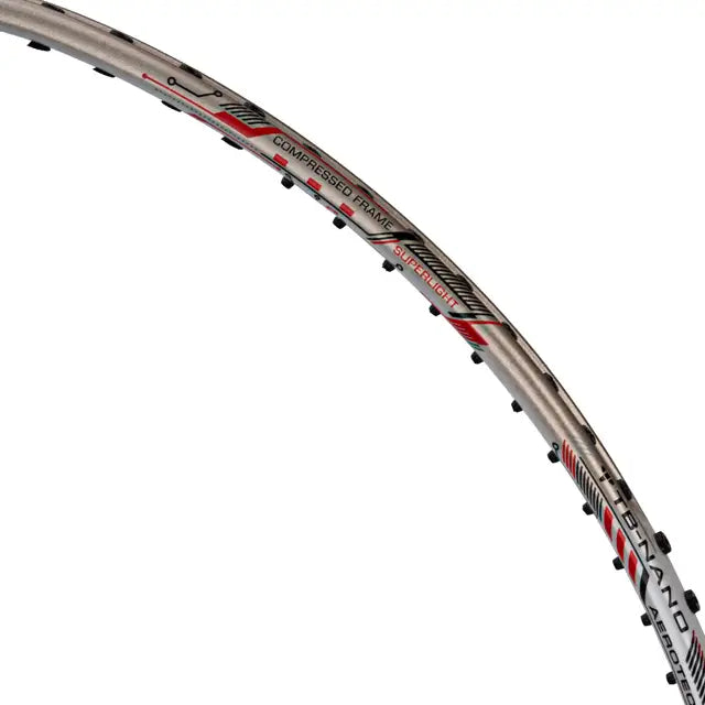 Li Ning Air Force 79 G3 Prestrung Badminton Racket - Professional Carbon Fiber Shuttlecock Racquet for Adults (White) | Perfect for Tournament Play & Training | Made in China