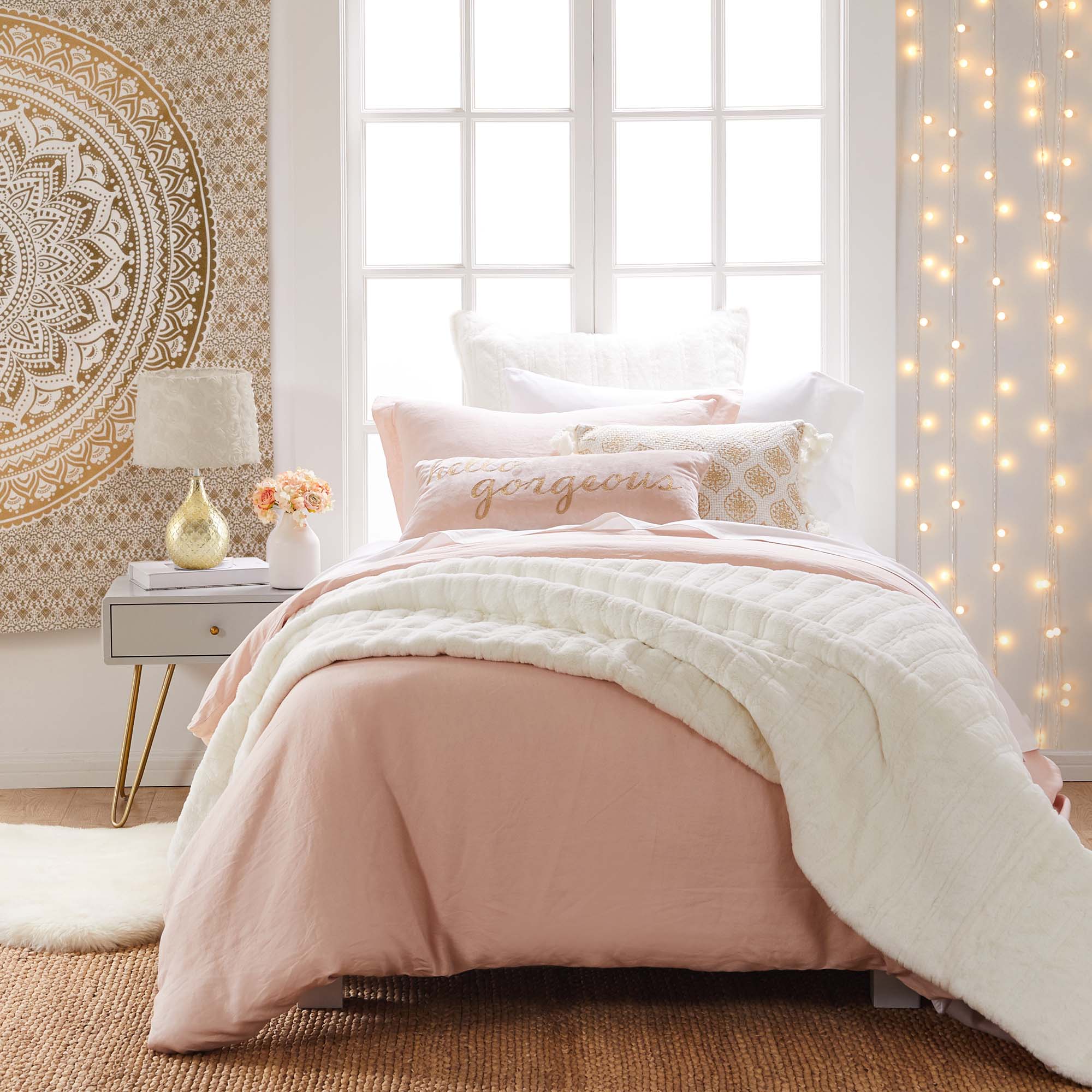 Premium Washed Linen Duvet Cover Set - Breathable & Soft 100% Natural Flax Fabric - Queen Size Bedding for Summer & All Seasons - Perfect for Cozy Bedrooms, Guest Rooms & Vacation Homes