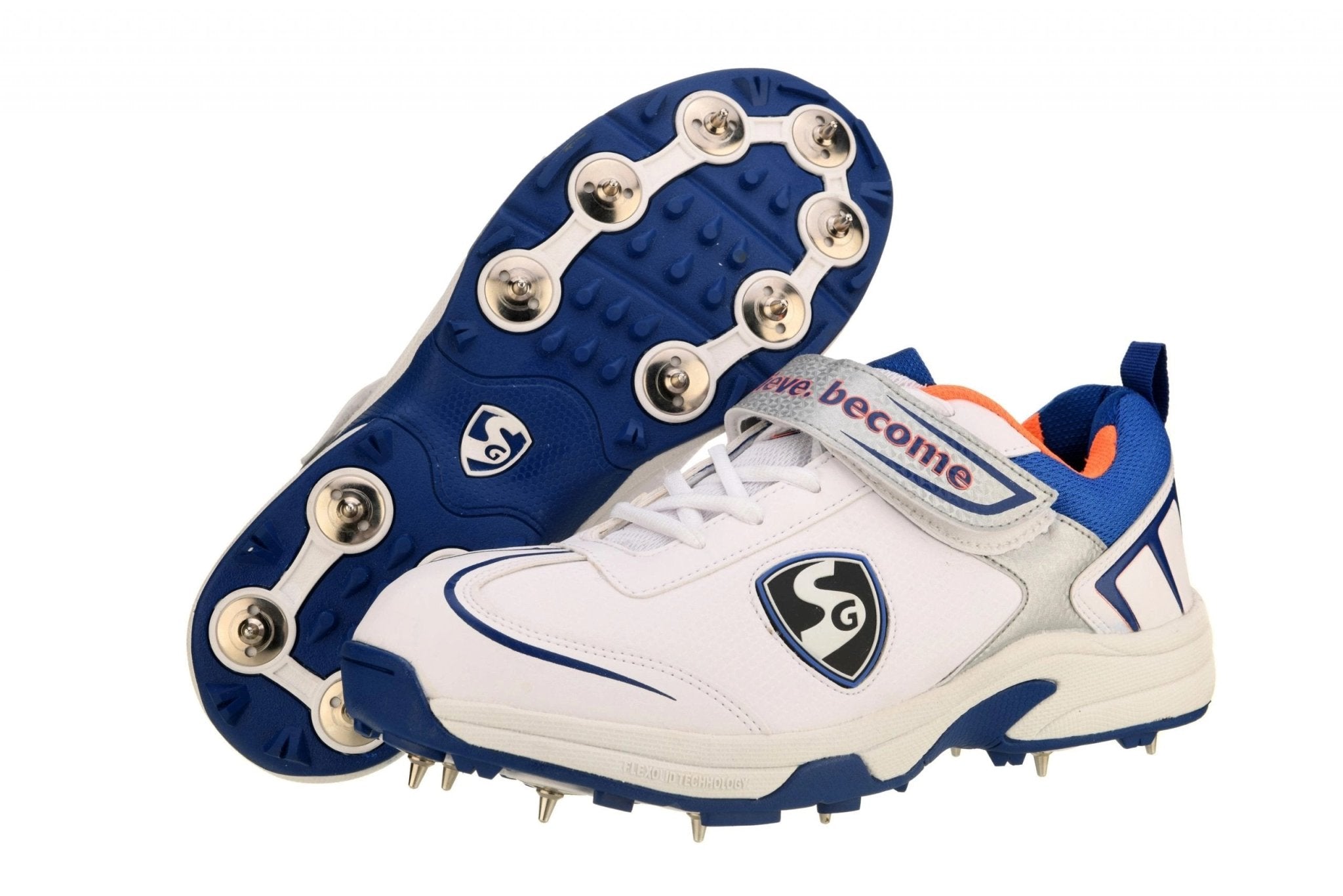 SG Hilite 4.0 Spikes Cricket Shoes - Lightweight Performance Footwear for Cricket Players - Perfect for Matches, Training & Field Sports