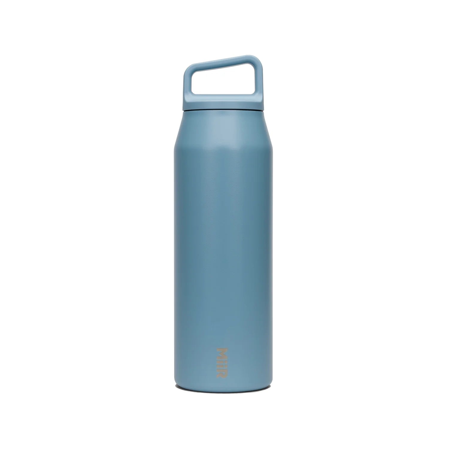 MiiR Wide Mouth Water Bottle 32oz (1L) - Insulated Stainless Steel Vacuum Flask for Hot & Cold Drinks - Leakproof, BPA-Free - Perfect for Hiking, Camping, Gym & Office Use - Home Blue