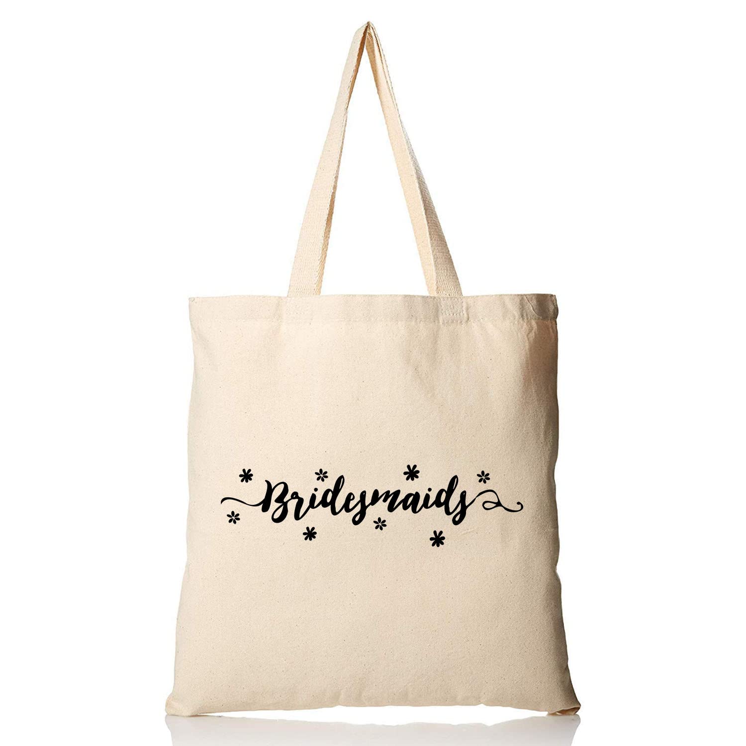 Personalized Bride Tote Bag - Custom Wedding Bachelorette Party Gift for Bridesmaids - Cute Canvas Bridal Shower Bag - Perfect for Wedding Events & Bachelorette Parties