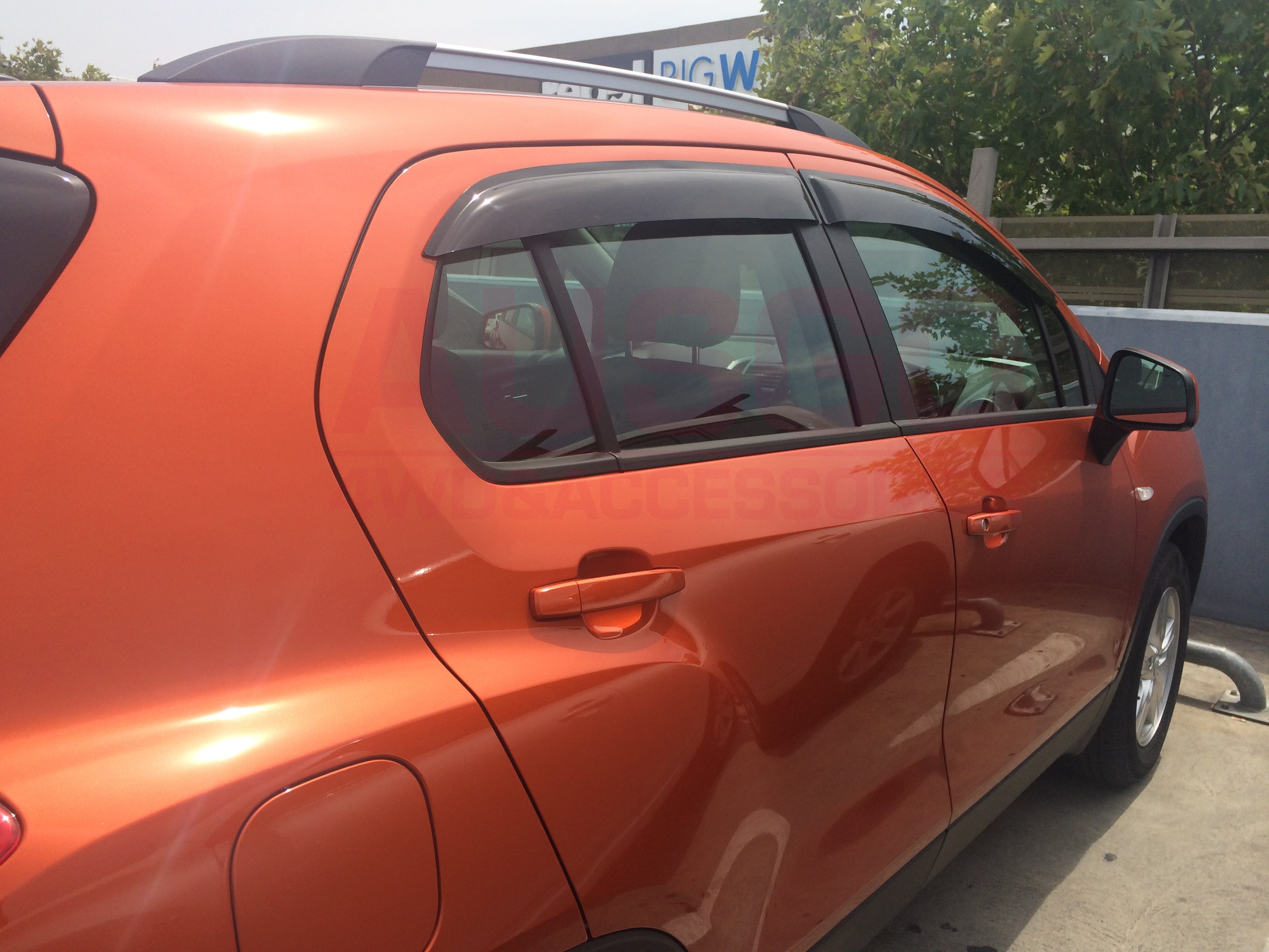 Holden Trax TJ Series 2013-2020 Weather Shields - Durable Car Window Rain Guards for All-Weather Protection | Perfect for Rain, Snow & Highway Driving