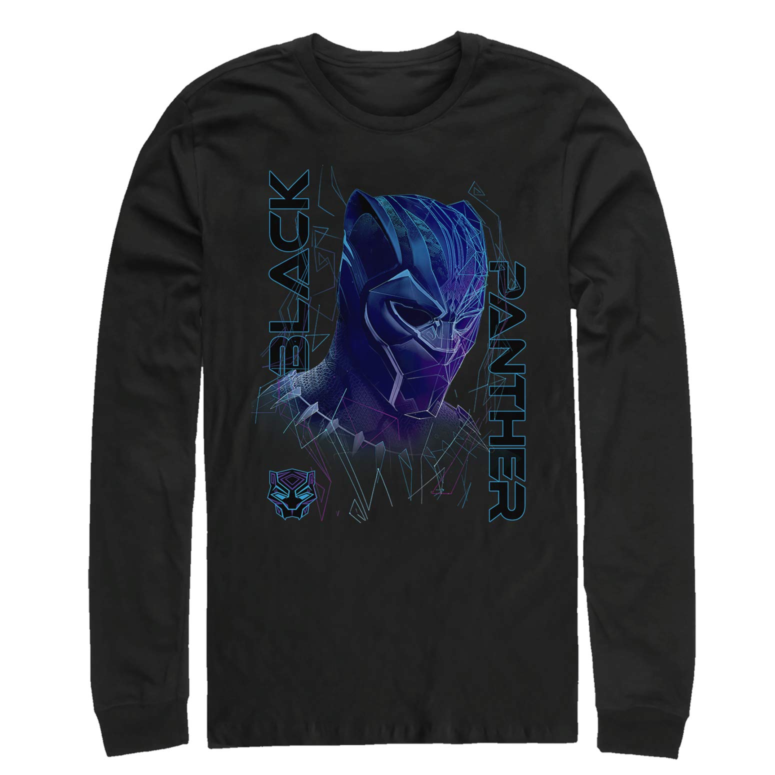 Marvel Black Panther 2018 3D Graphic Long Sleeve T-Shirt for Men - Superhero Movie Merchandise & Cosplay Costume