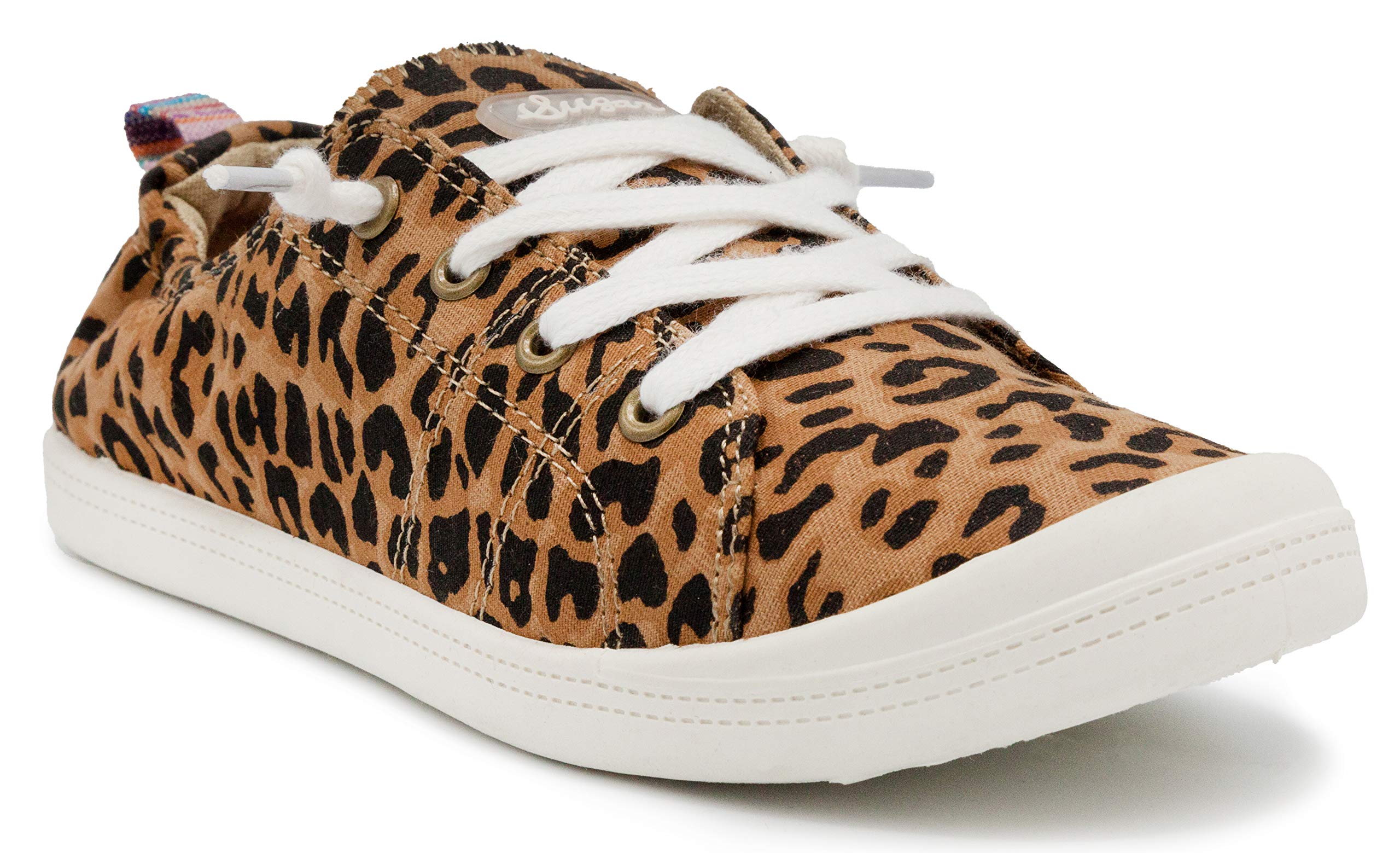 Women's Genius Comfortable Slip-On Sneakers - No-Tie Laces, Cute Design & Arch Support - Perfect for Walking, Travel & Casual Wear