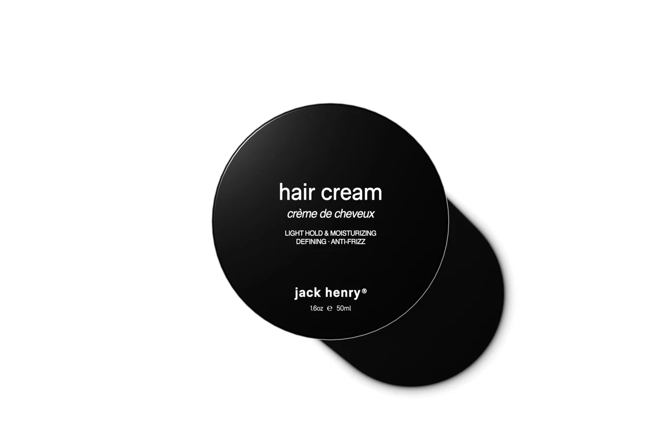 Jack Henry Styling Hair Cream for Men - Natural Hold & Shine - Perfect for Daily Styling & Special Occasions