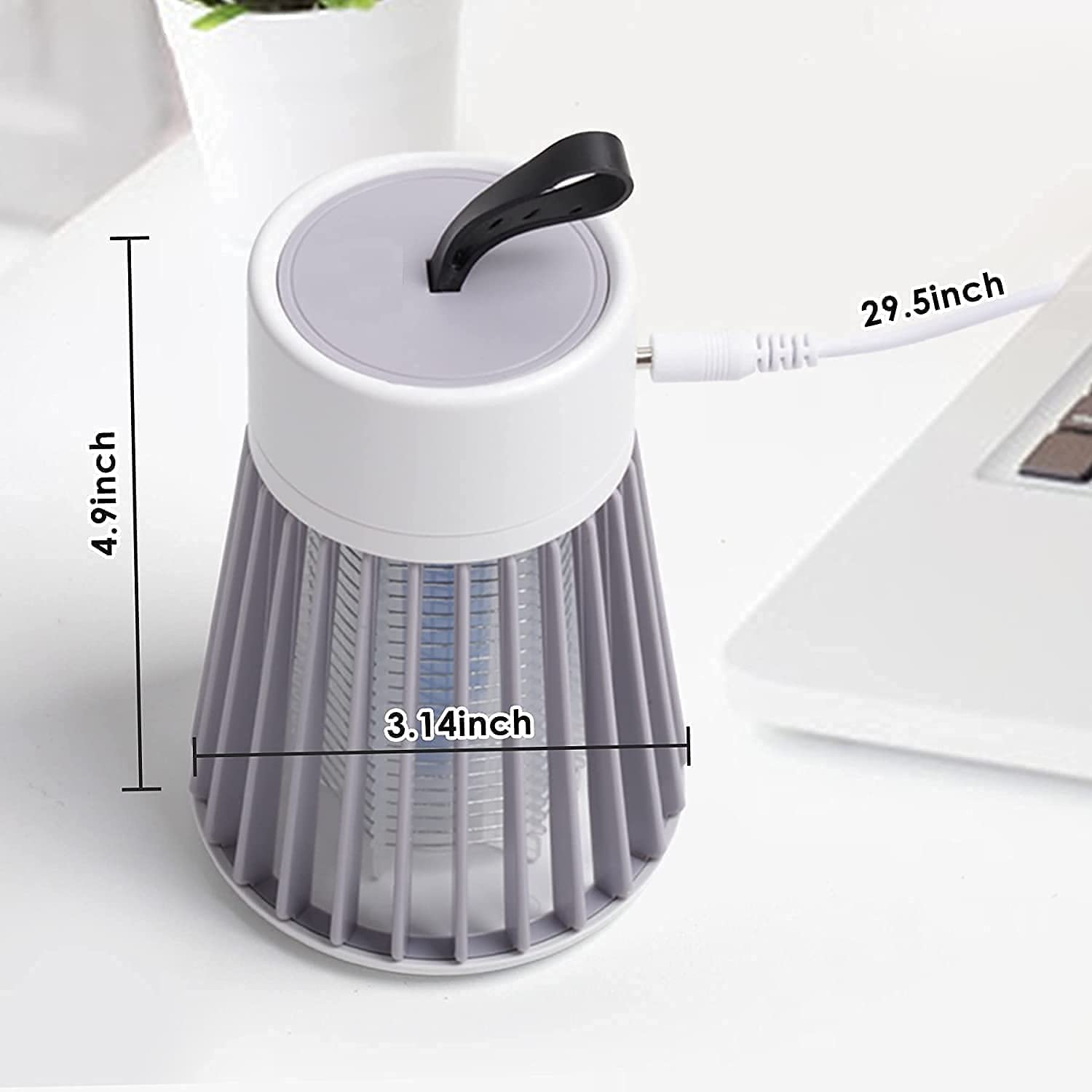 ETH Utility Store International Eco-Friendly Electronic LED Mosquito Killer Lamp - Indoor Bug Zapper with UV Light for Home, Bedroom, Patio & Outdoor Use