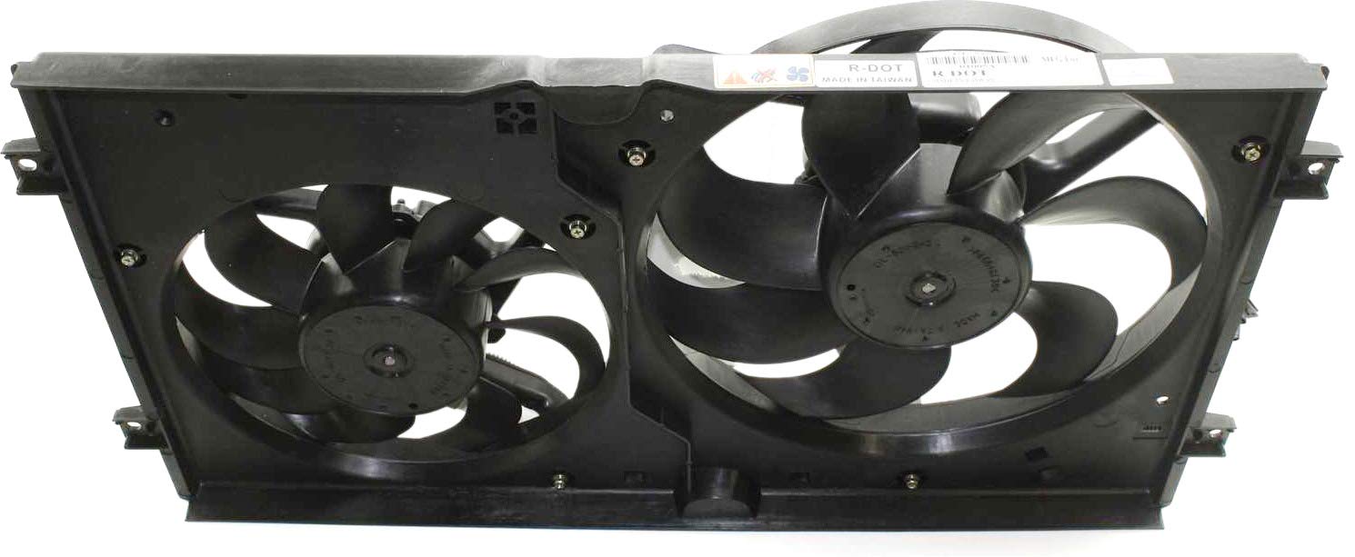 Evan Fischer Radiator Cooling Fan Replacement for 1998-2006 Volkswagen Beetle - Compatible with Partslink VW3115101 - Perfect for Engine Overheating Prevention & Summer Driving