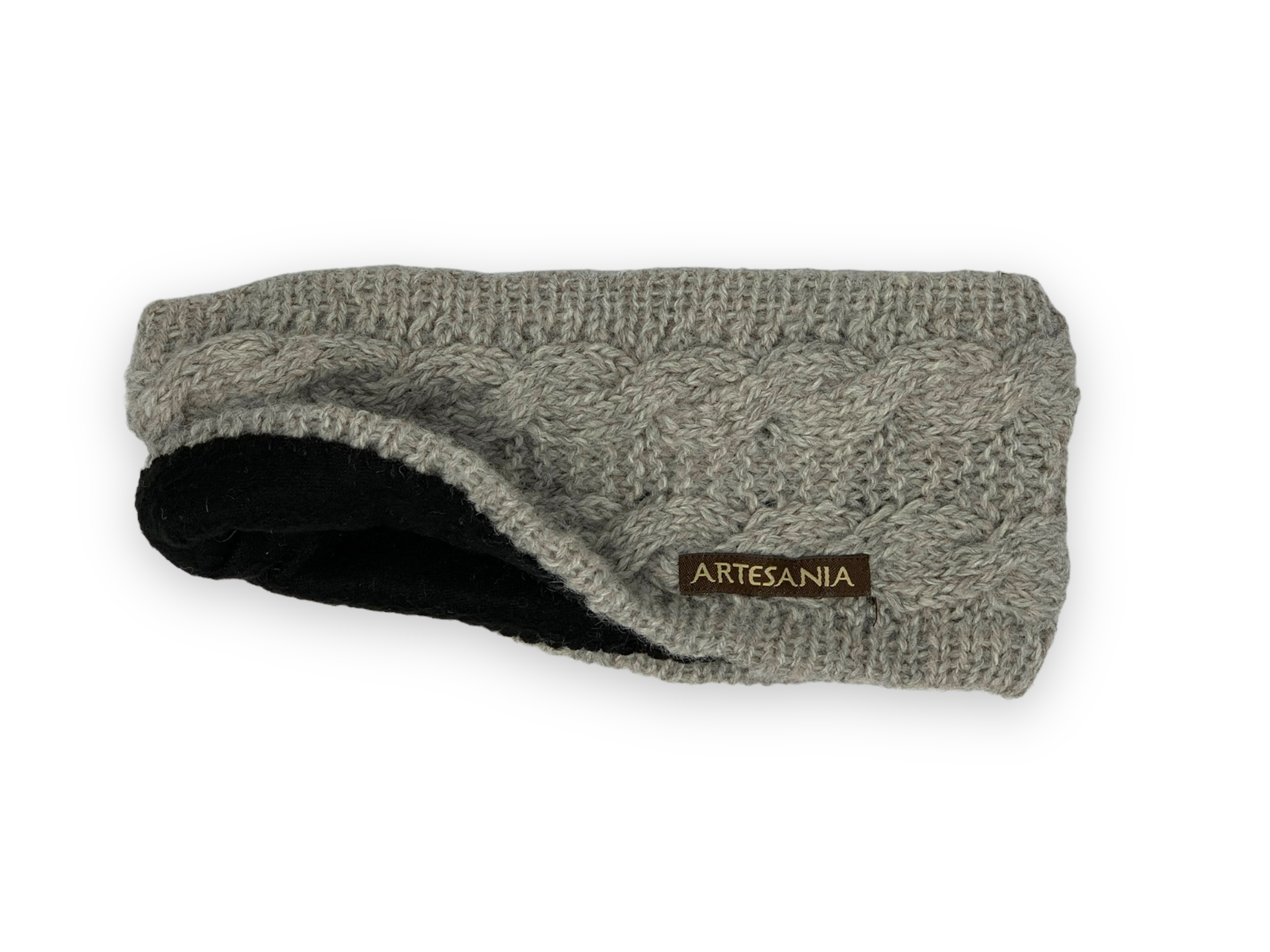 AYMARA Headband for Women - Soft & Stretchy Grey Hair Band - Perfect for Yoga, Running, Workouts & Everyday Wear