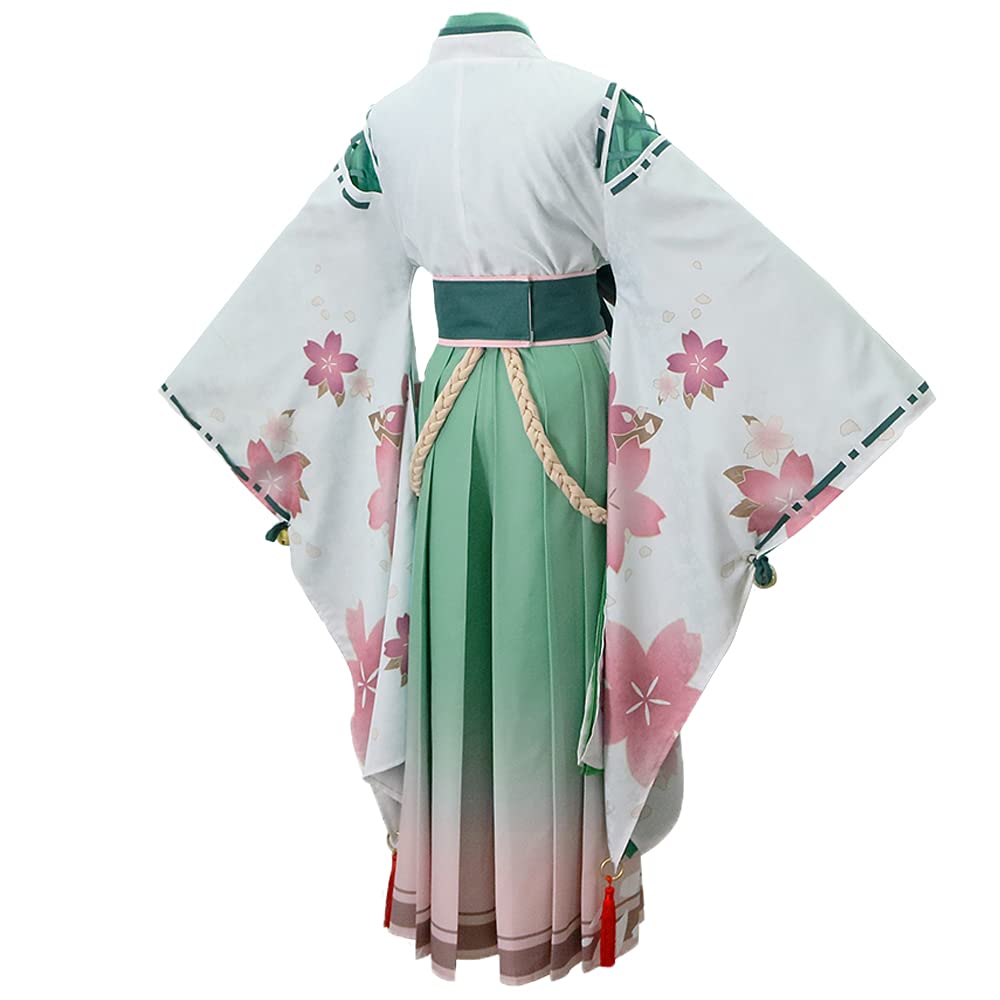 Kokkoro Cosplay Costume - Anime Princess Connect Re:Dive Kimono Outfit for Halloween, Conventions & Themed Parties | Perfect for Cosplay Enthusiasts & Fans