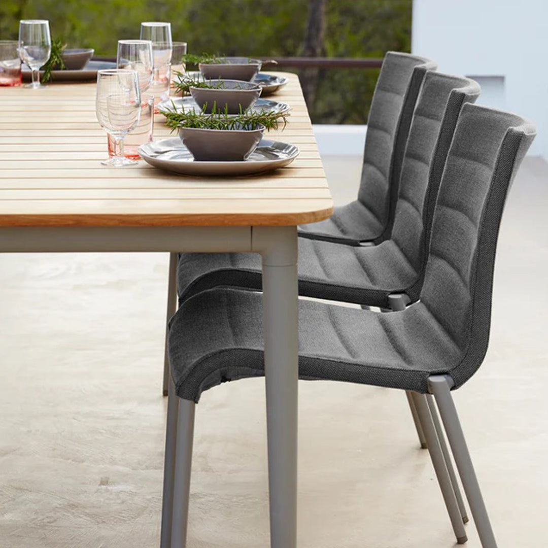 Premium Outdoor Dining Table Set - Weather-Resistant & Durable Patio Furniture for Backyard, Garden, Poolside - Perfect for Al Fresco Dining & Entertaining