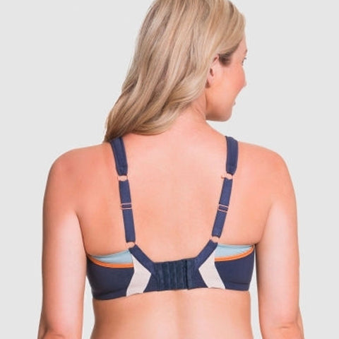 Orange Zest Pro Impact Flex Wire Sports Nursing Bra - High Support Maternity Sports Bra for Active Moms - Perfect for Running, Yoga & Postpartum Workouts