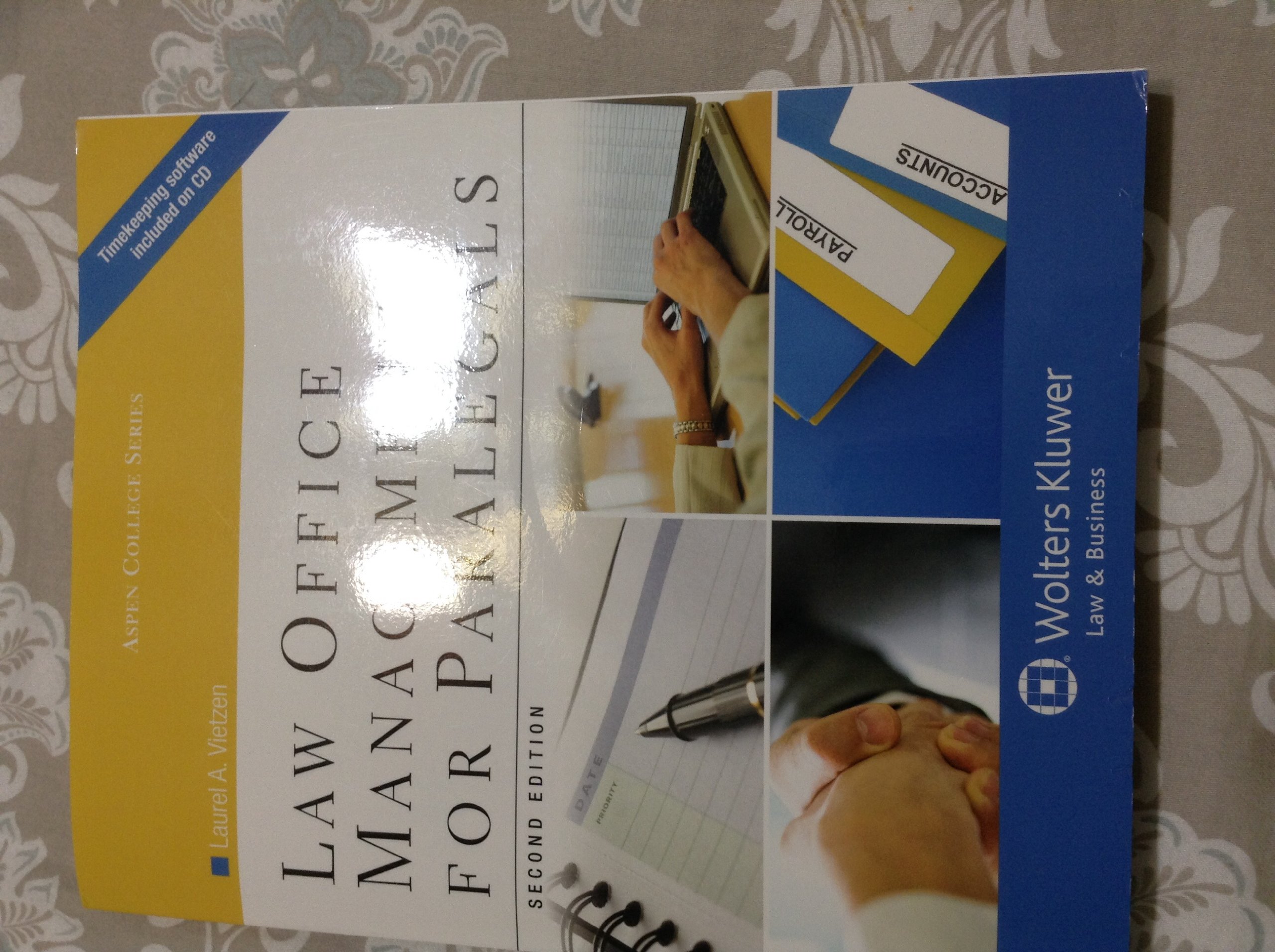 Law Office Management for Paralegals - Essential Guide for Legal Professionals | Aspen College Textbook | Perfect for Legal Studies & Career Development