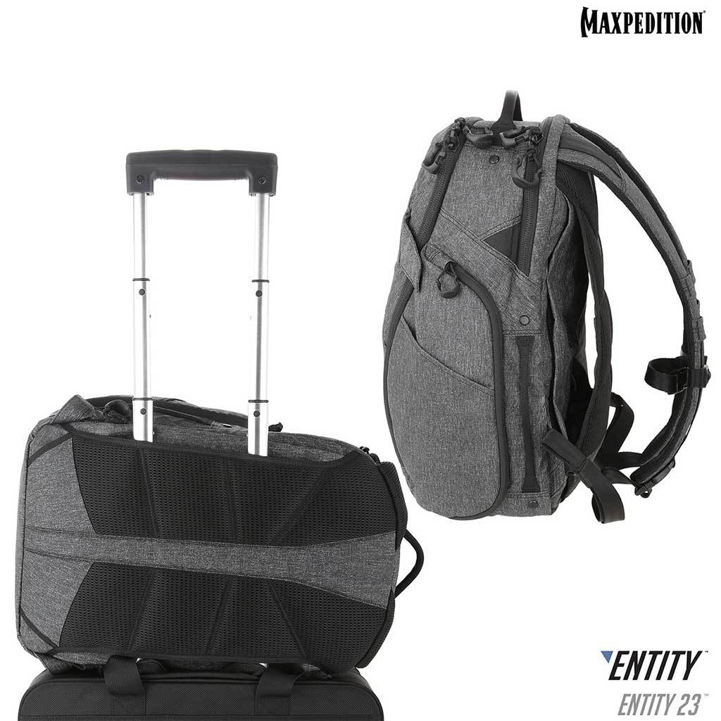 Entity 23™ CCW Concealed Carry Laptop Backpack 23L - Waterproof Anti-Theft Business Travel Backpack for Men & Women - Perfect for Office, College, Airplane & Everyday Commute