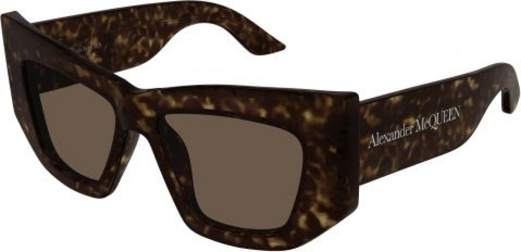 Alexander McQueen AM0448S Sunglasses for Women - Luxury Designer Shades with UV Protection - Perfect for Outdoor Activities, Beach & Driving