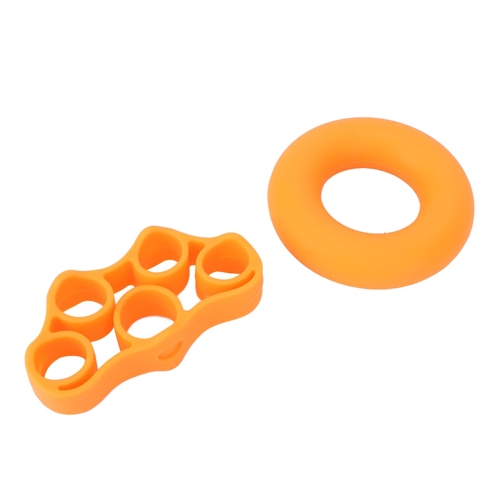 Kadimendium Hand Grip Strengthener Kit - Silicone O-Type Grip Trainer for Finger Recovery, Rehabilitation & Strength Building - Ideal for Athletes, Musicians & Office Workers