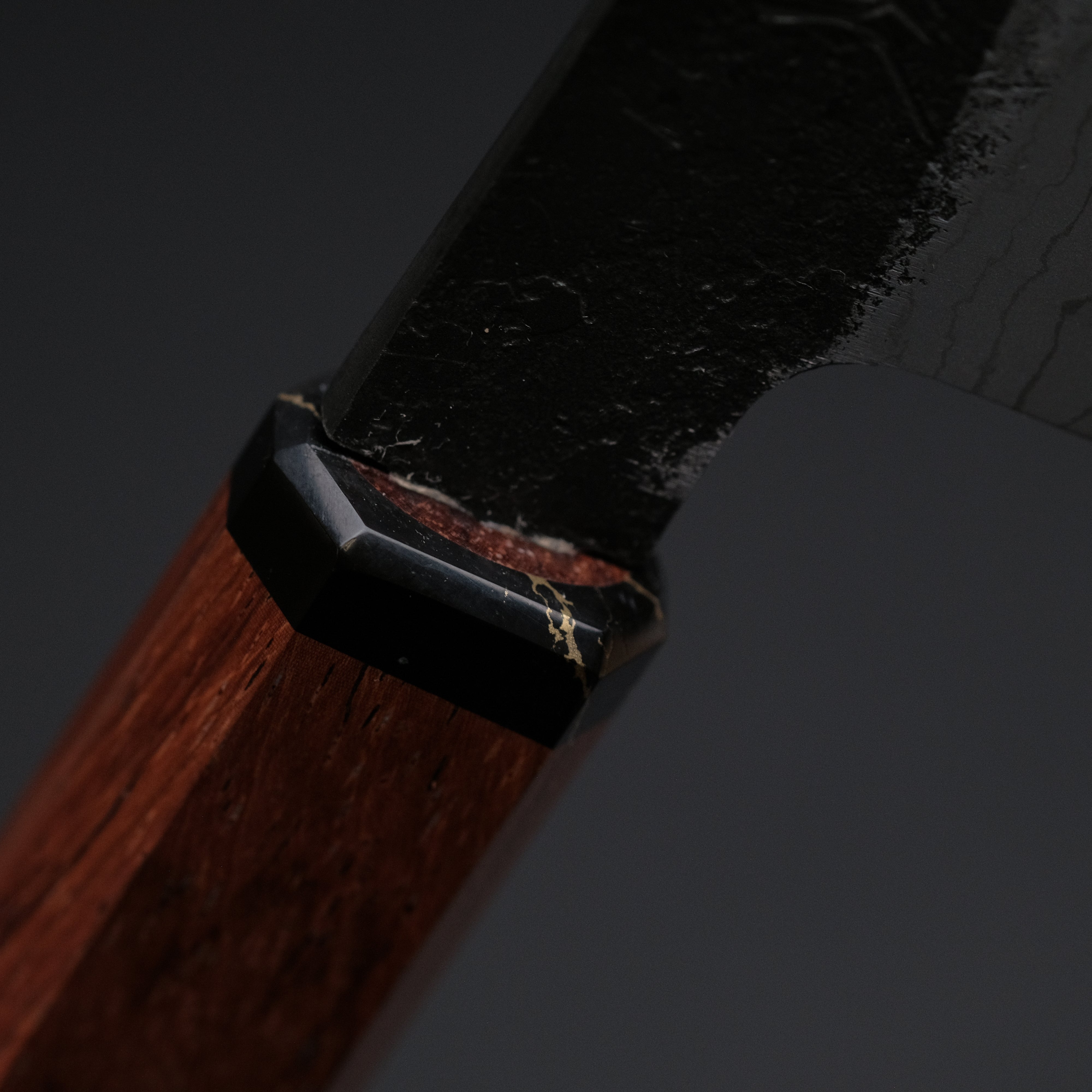 Premium Ajikataya White #2 Nashiji Damascus Petty Knife 85mm - Rosewood Handle with TQP Finish (#66) - Perfect for Slicing Fruits, Vegetables & Precision Kitchen Tasks