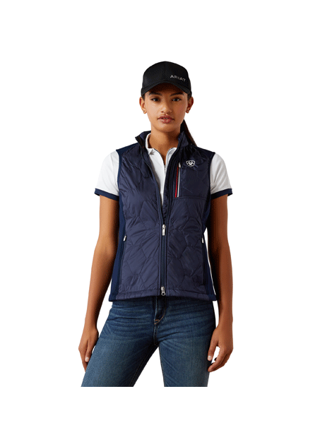 Women's Fusion Insulated Vest - Lightweight Warm Winter Puffer Jacket for Outdoor Activities, Hiking & Casual Wear