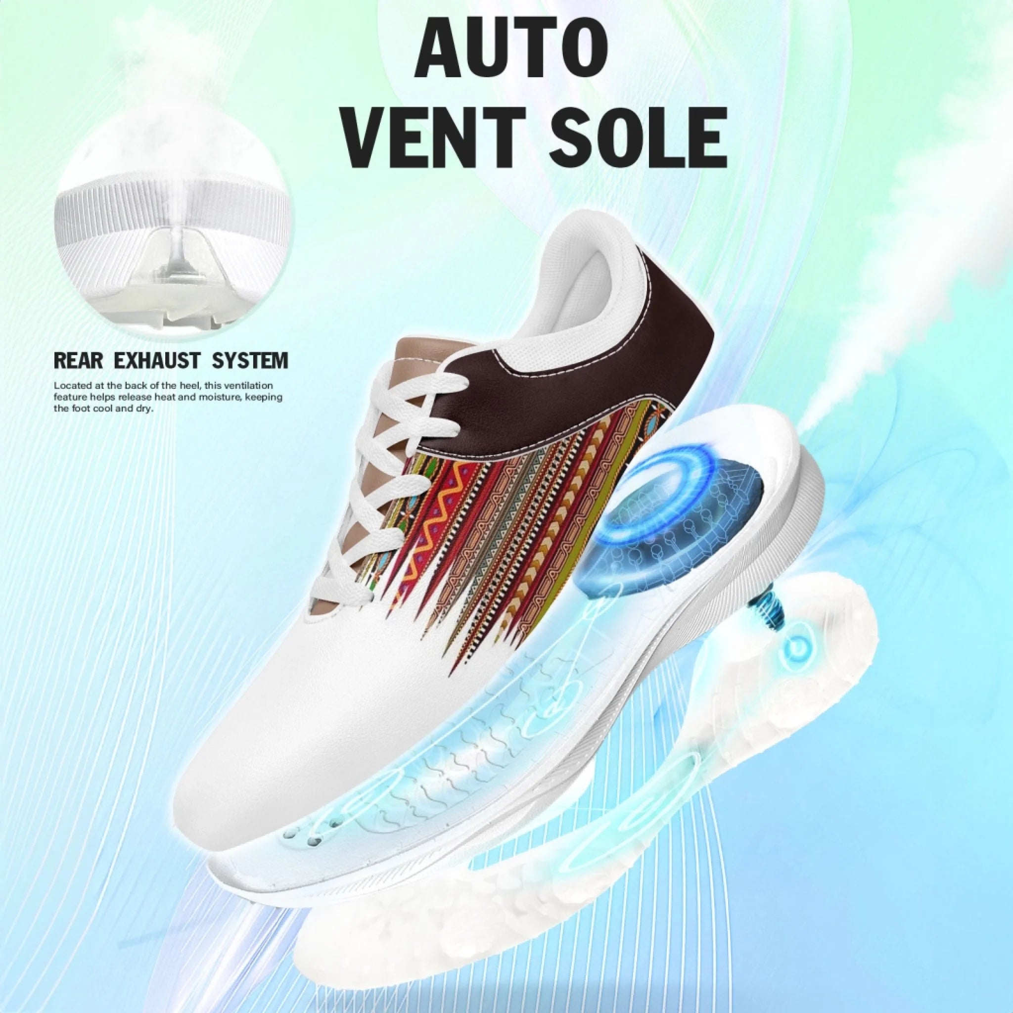 Custom Golf Performance Sneakers for Men & Women - Personalized Durable Athletic Shoes for POD Resellers - Perfect for Golfing, Walking & Casual Wear - FN062 25020099 4