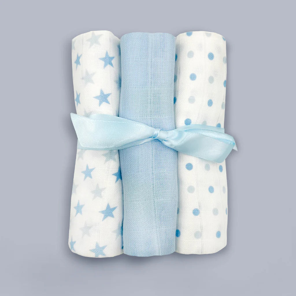 Blue Moses Baby Basket - Portable Infant Bed for Newborns & Toddlers - Perfect for Nursery, Travel & Photo Shoots - SKU: LBG1059