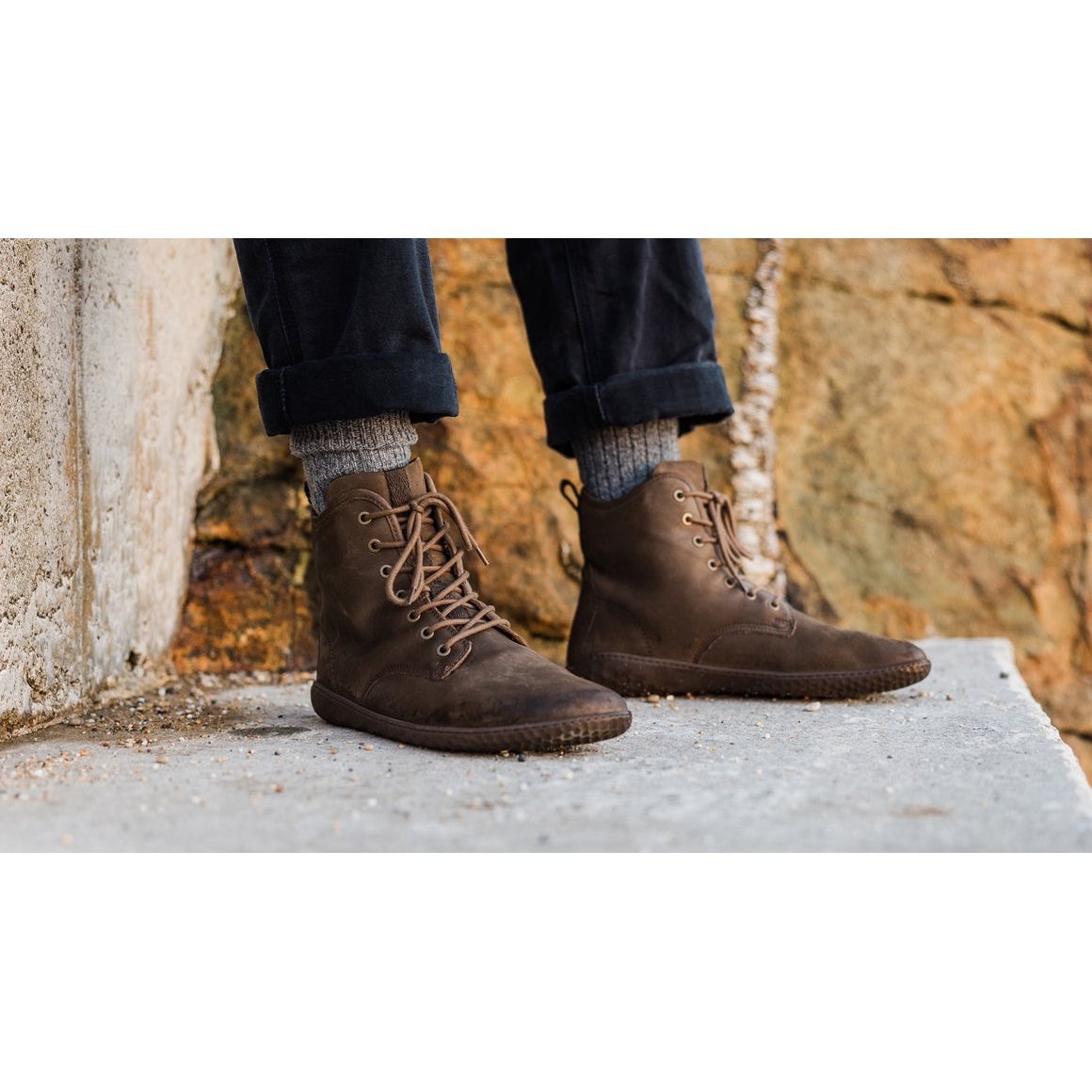 Vivobarefoot Scott IV Men's Barefoot Shoes - Lightweight Minimalist Trail Running & Hiking Shoes for Natural Movement