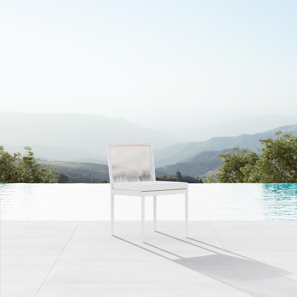 Catalina Outdoor Dining Side Chair - Weather-Resistant Patio Furniture for Garden, Poolside & Backyard Relaxation